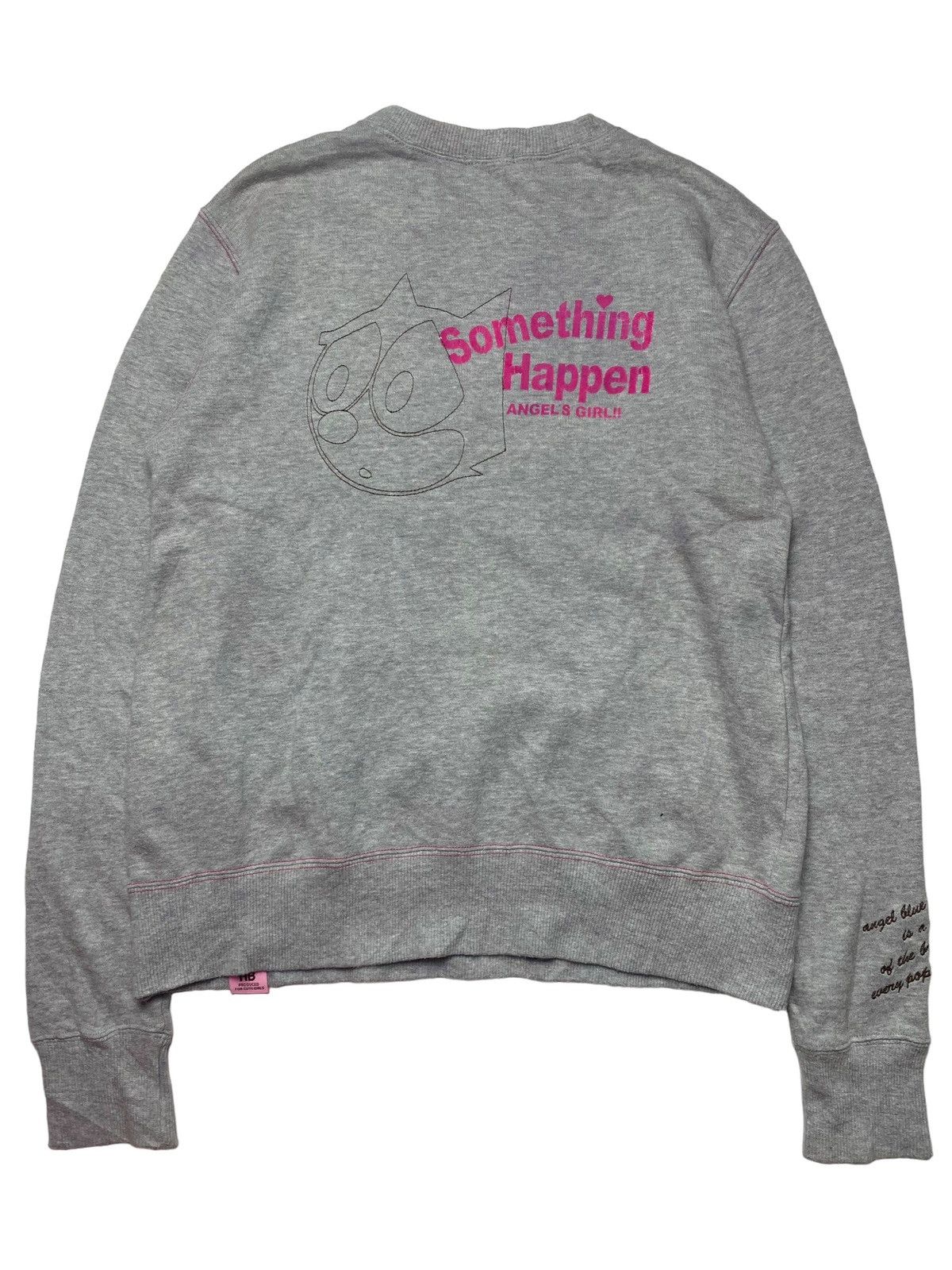 Angel Blue 2000s Angel Blue - Super Label Felix Sweatshirt Size US L / EU 52-54 / 3 - 2 Thumbnail