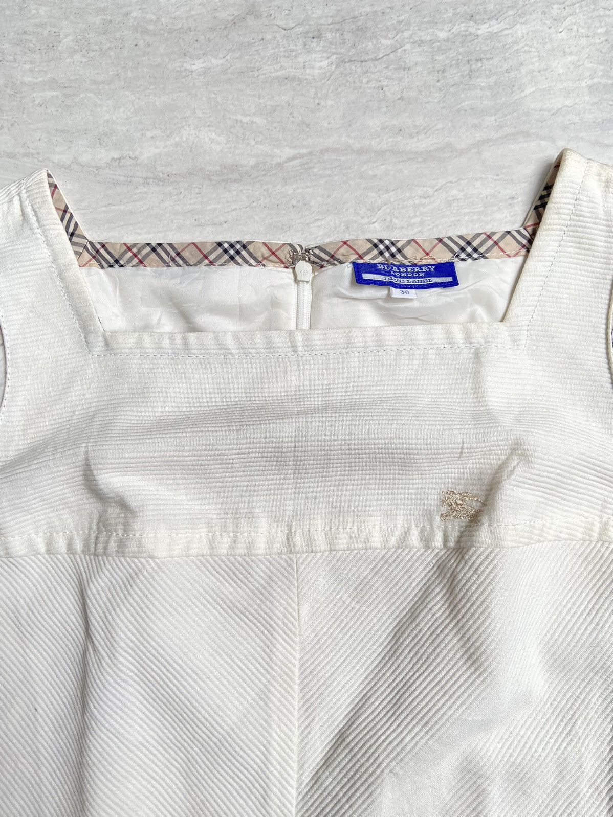 Burberry BURBERRY London White Dress Size XS / US 0-2 / IT 36-38 - 13 Thumbnail