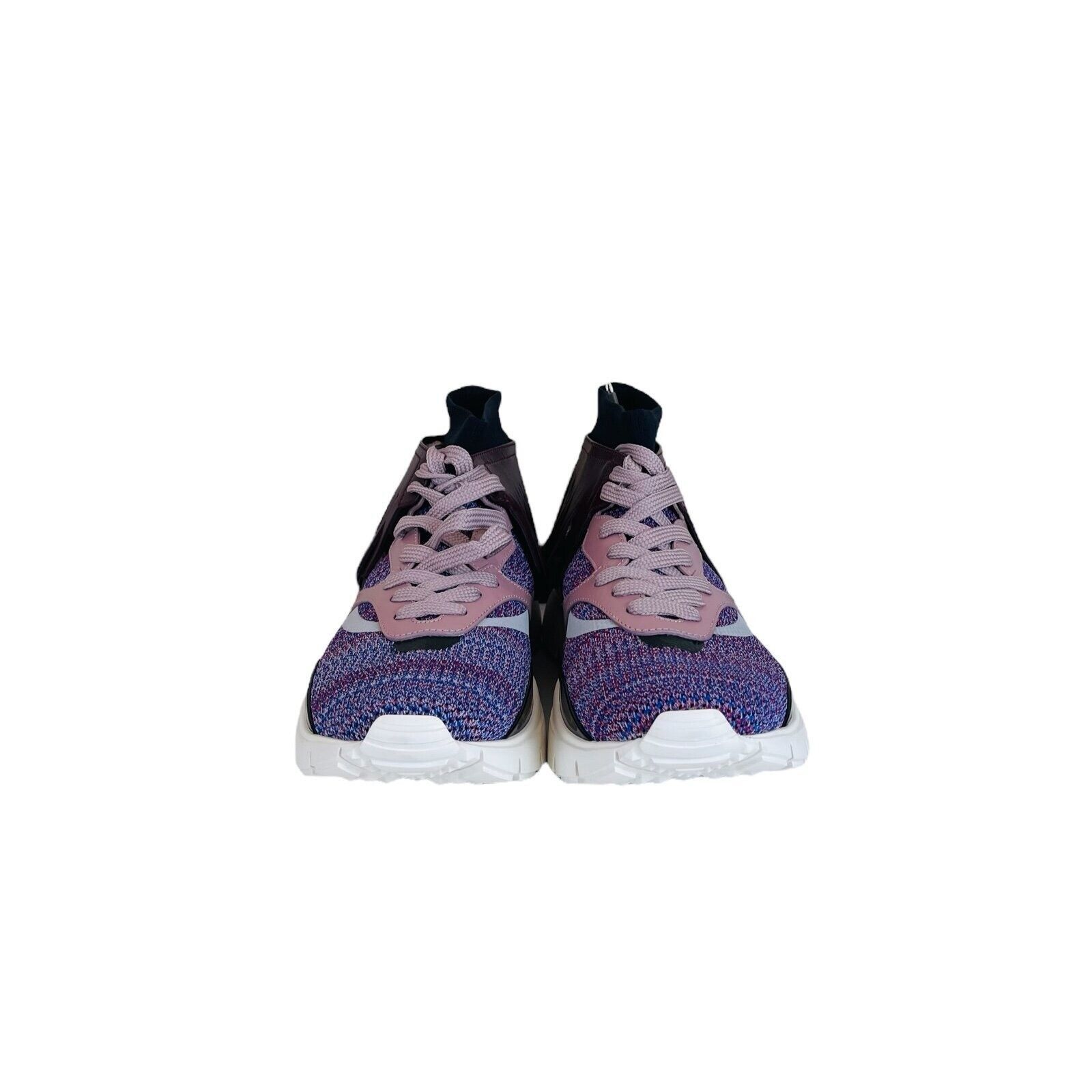 Valentino Valentino Men Trainers Knitted Rockstud Sneakers Size US 9 / EU 42 - 4 Thumbnail