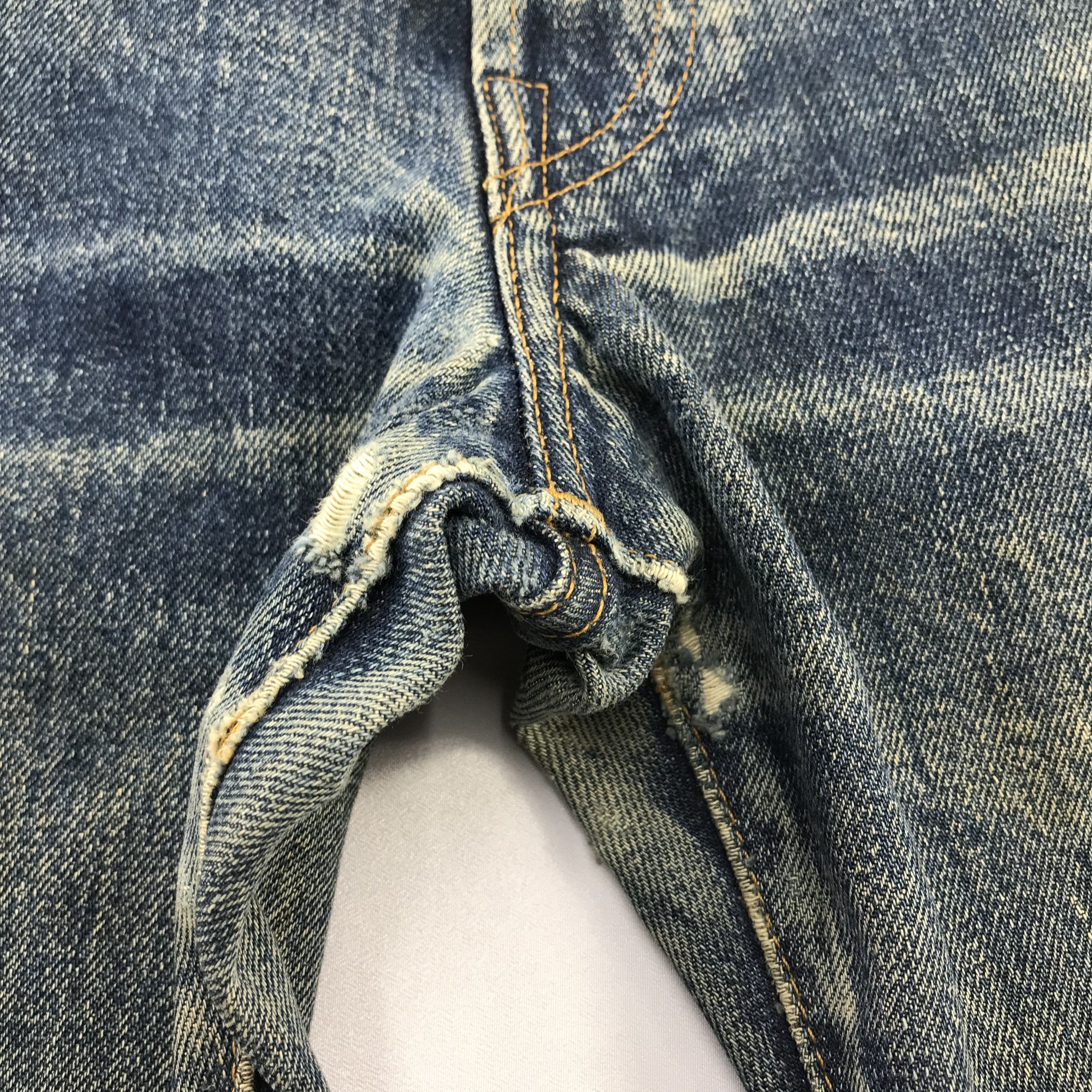 Levi's Vintage Levis 501 Big E Selvedge Denim Jeans Size US 32 / EU 48 - 10 Thumbnail