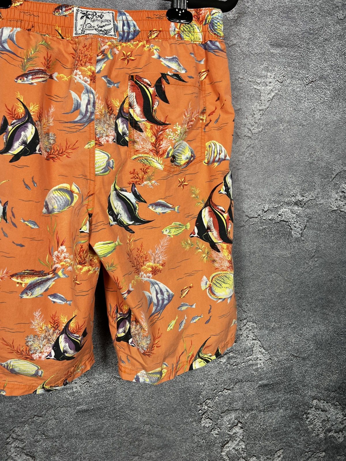 Polo Ralph Lauren Vintage Ralph Lauren All Over Fish Print Swim Shorts Size S Size US 30 / EU 46 - 12 Thumbnail