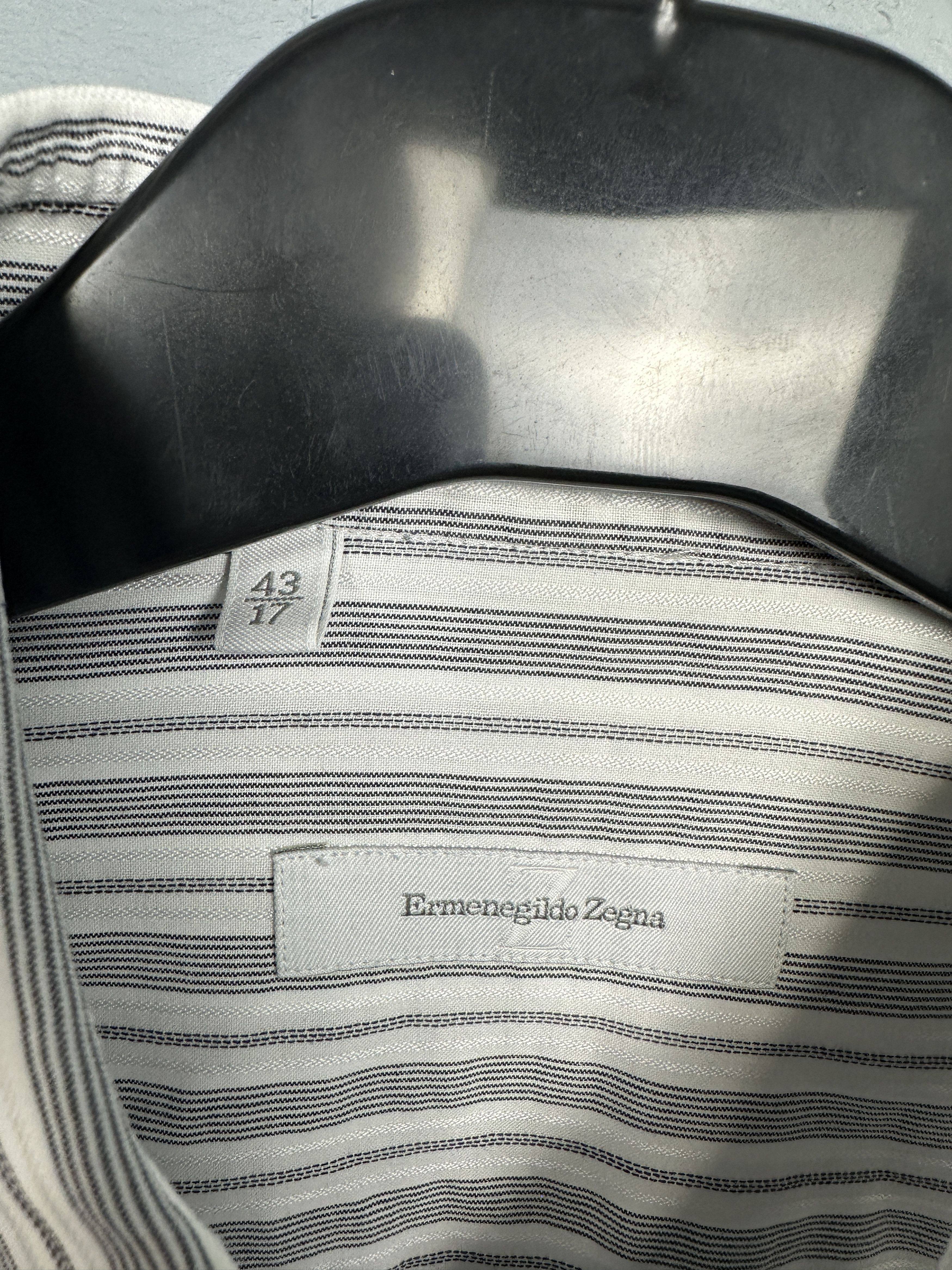 Ermenegildo Zegna Ermenegildo Zegna Mens Long Sleeve Shirt Size US XL / EU 56 / 4 - 3 Thumbnail