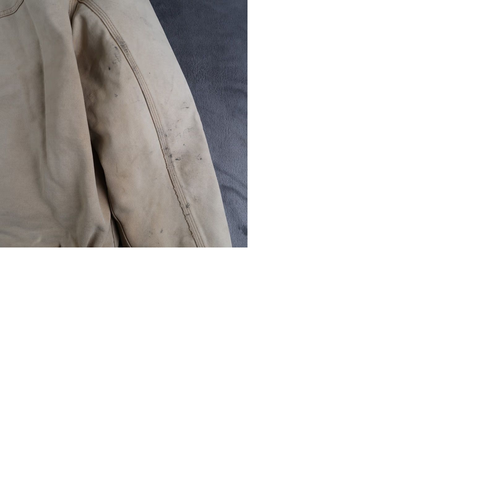 Carhartt VINTAGE Carhartt Jacket Mens XL Santa Fe J13 Quilted Lined Distressed Made In USA Size US XL / EU 56 / 4 - 11 Thumbnail