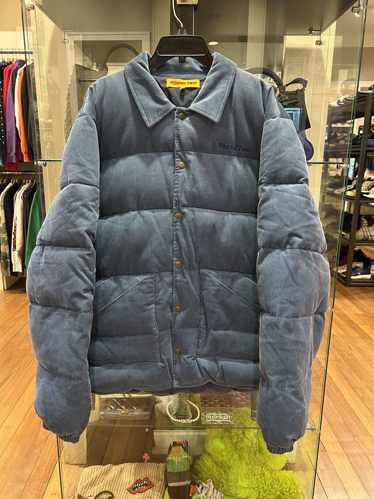 Round Two Round Two Corduroy Puffer Jacket Size US XXL / EU 58 / 5 - 1 Thumbnail