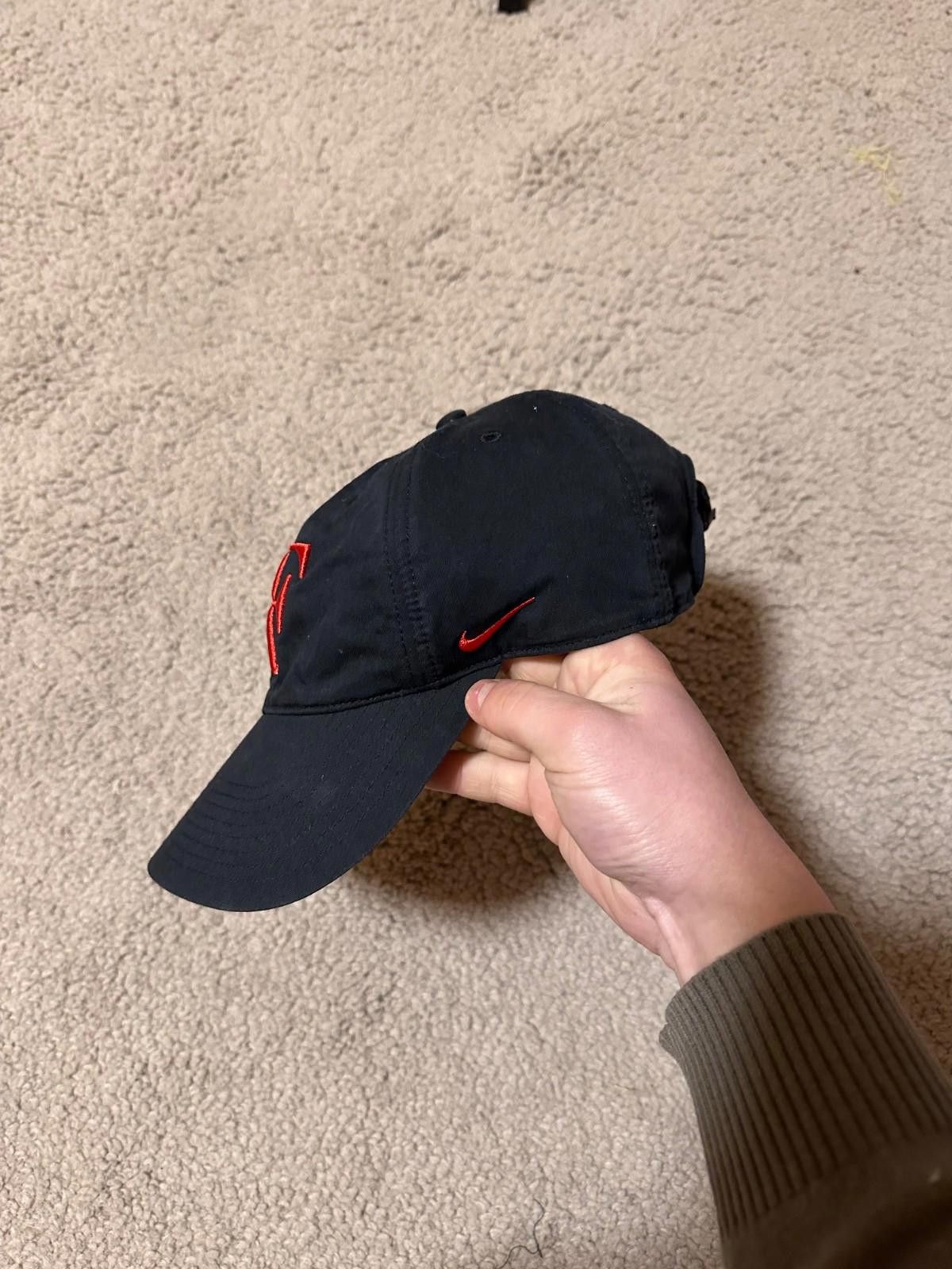 Nike Vtg Nike RF Roger Federer Legacy 91 Tennis Cap Hat Court Size ONE SIZE - 2 Thumbnail