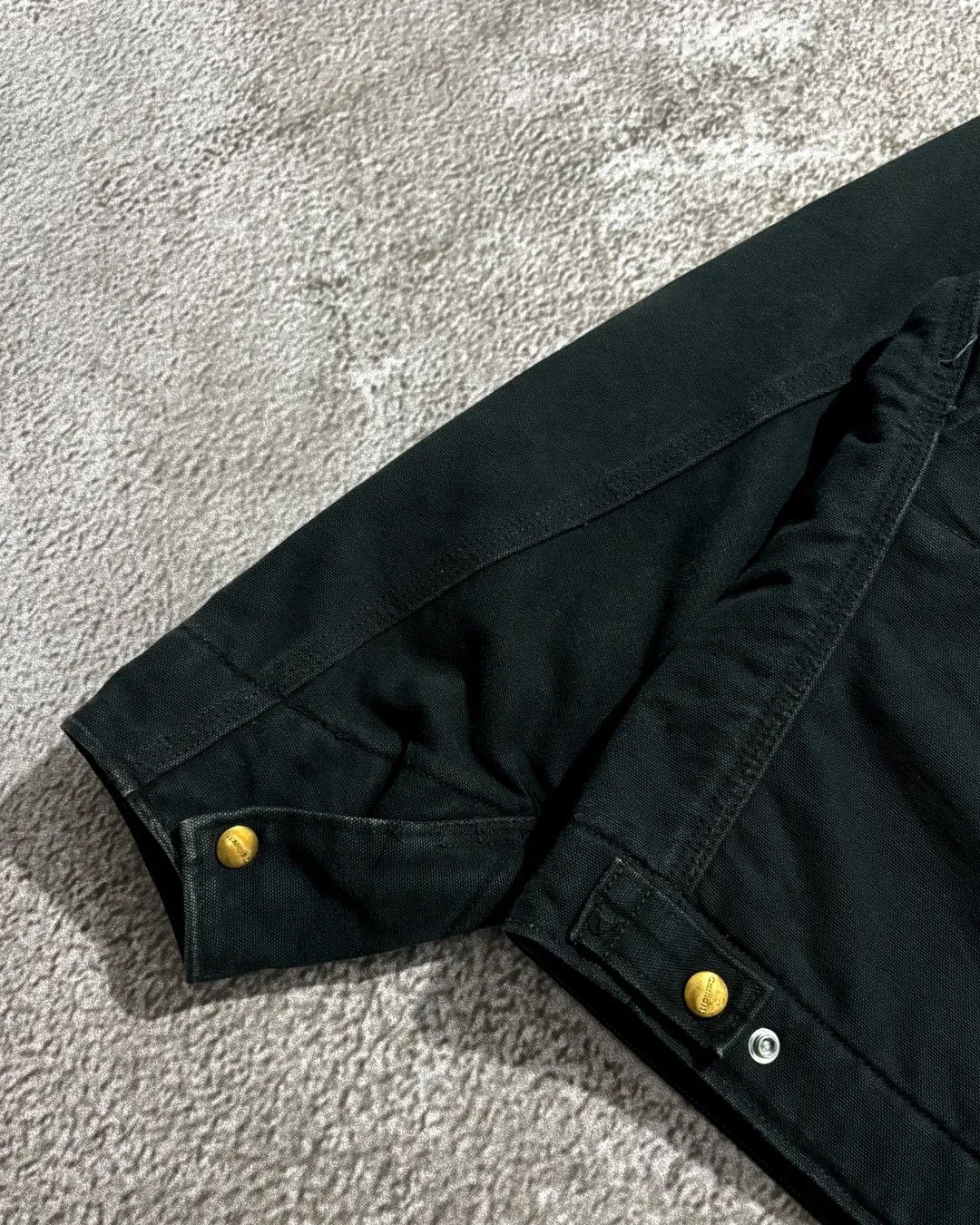 Carhartt Vintage Carhartt Detroit Jacket J01 BLK Size US L / EU 52-54 / 3 - 3 Thumbnail