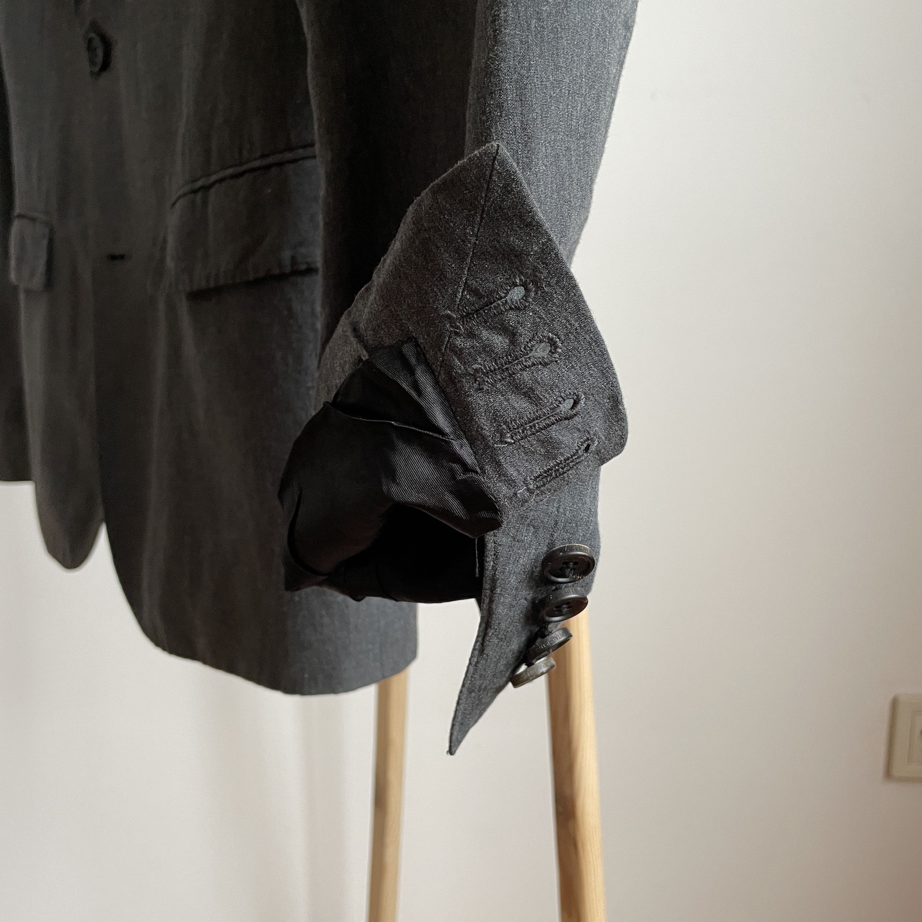 Allsaints Allsaints Ballast Charge Cotton/Linen Half Lined Blazer Size 36R - 6 Thumbnail