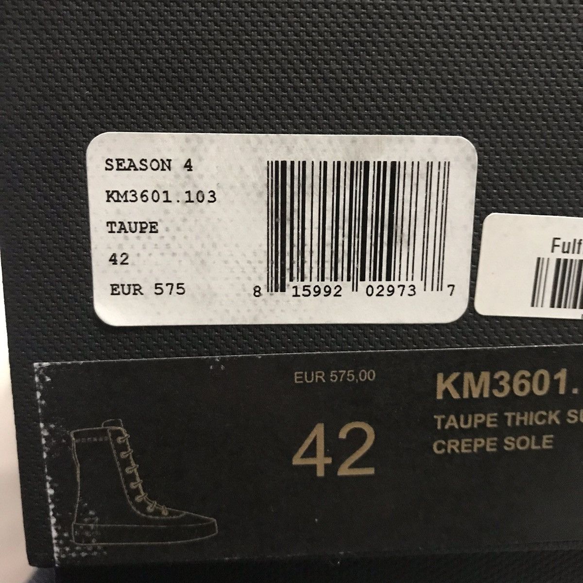 Yeezy Yeezy CREPE BOOT TAUPE 42 Size US 8.5 / EU 41-42 - 5 Thumbnail
