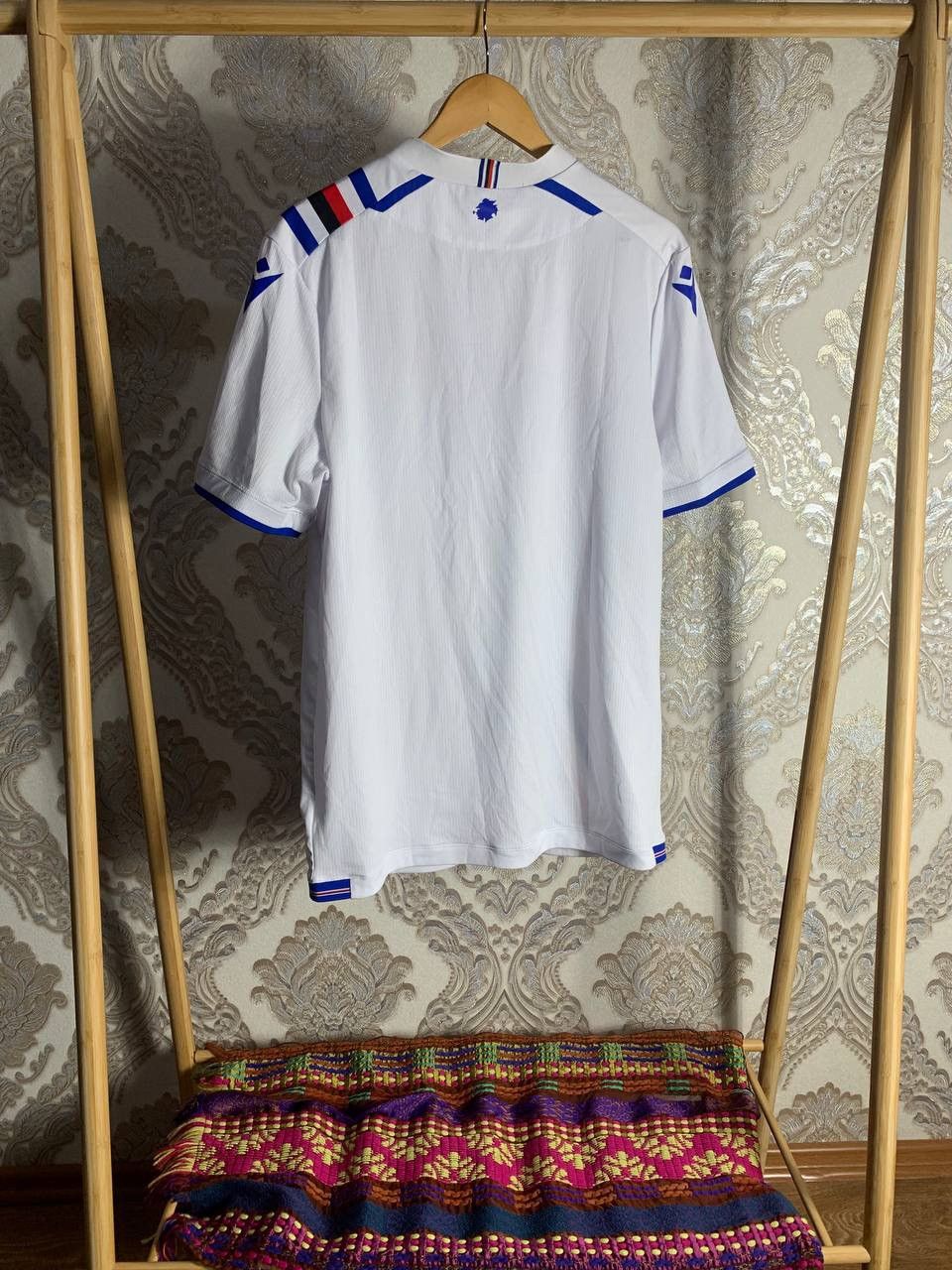 Macron VERY RARE MACRON FC SAMPDORIA ITALY SOCCER JERSEY RETRO 90s Size US XL / EU 56 / 4 - 8 Thumbnail