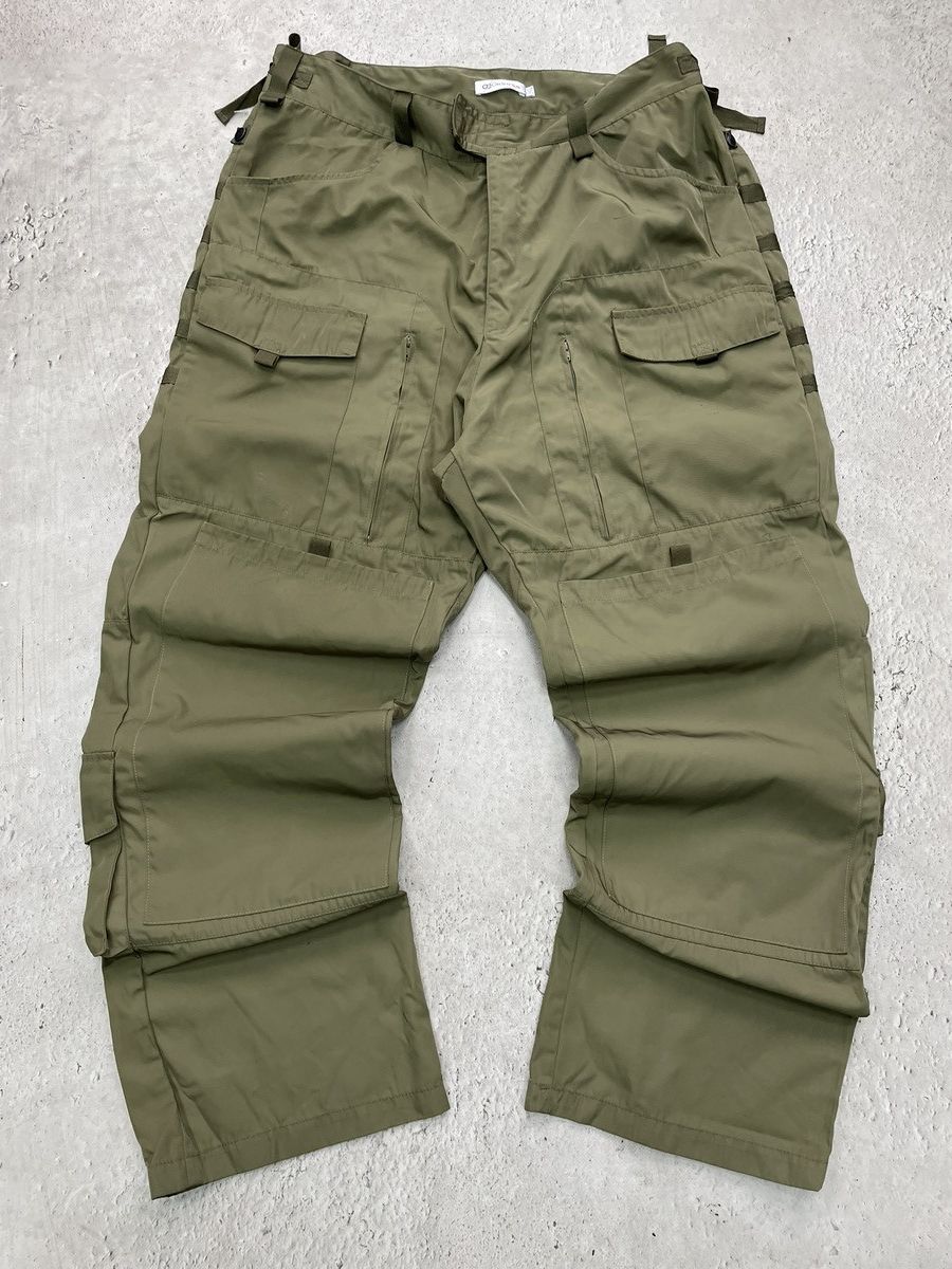 Tornado Mart Rare 2000s baggy cargo multipocket y2k pants junya watanabe Size US 36 / EU 52 - 1 Thumbnail