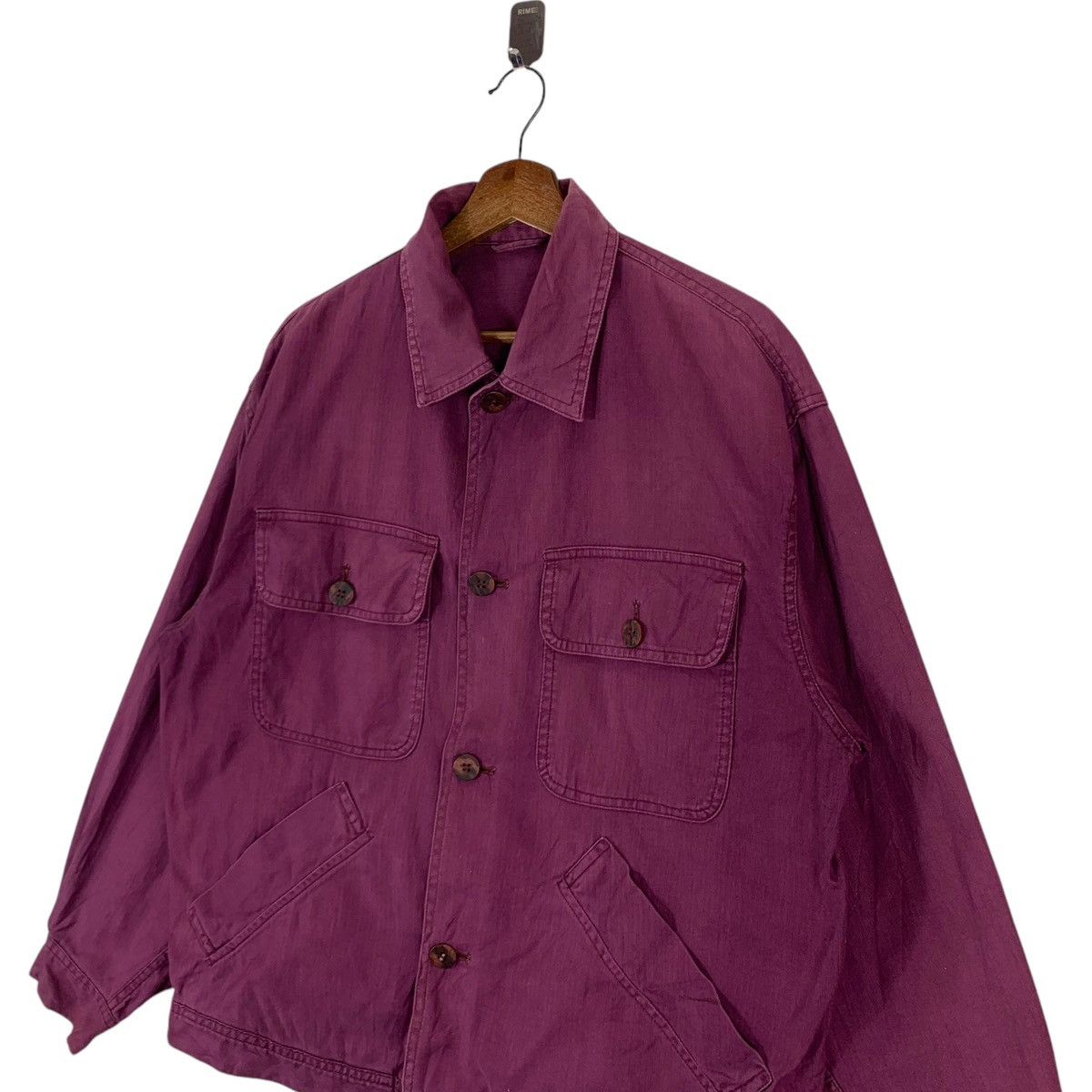 Romeo Gigli VINTAGE ROMEO GIGLI COTTON TRUCKERS JACKET Size US M / EU 48-50 / 2 - 3 Thumbnail