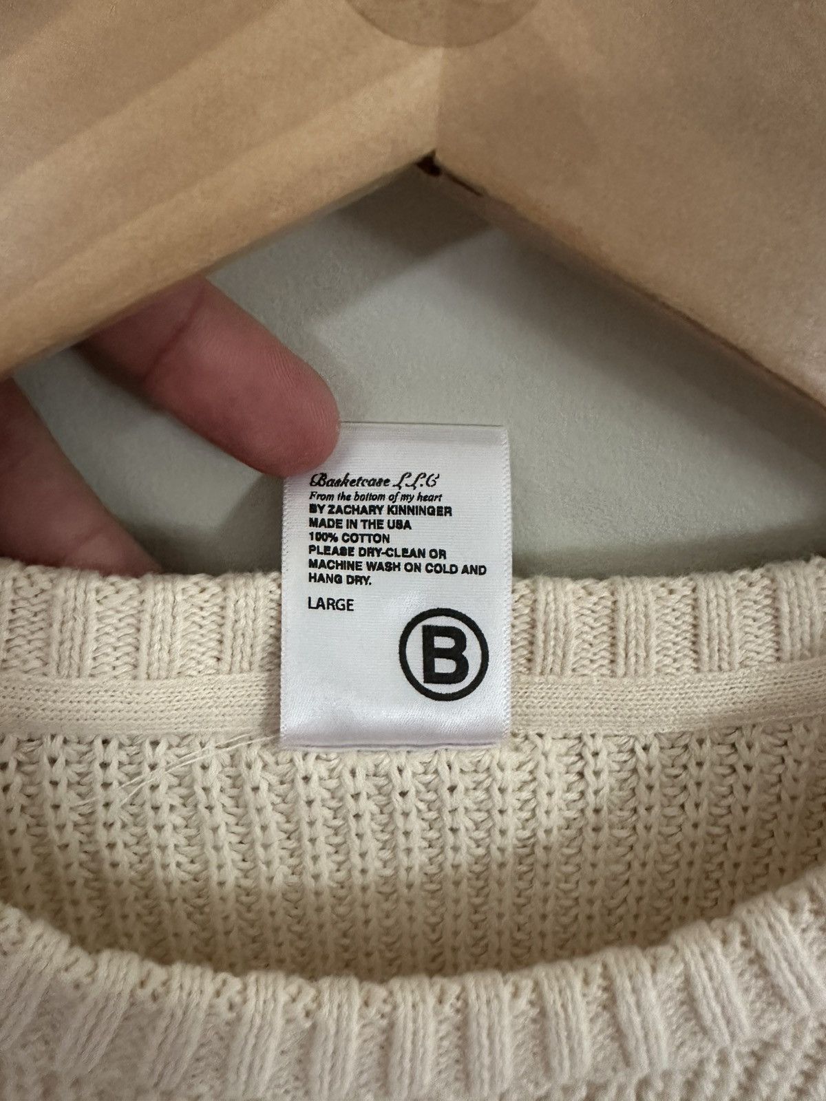 basketcase gallery Basketcase Gallery Knit Sweater Size US L / EU 52-54 / 3 - 5 Thumbnail