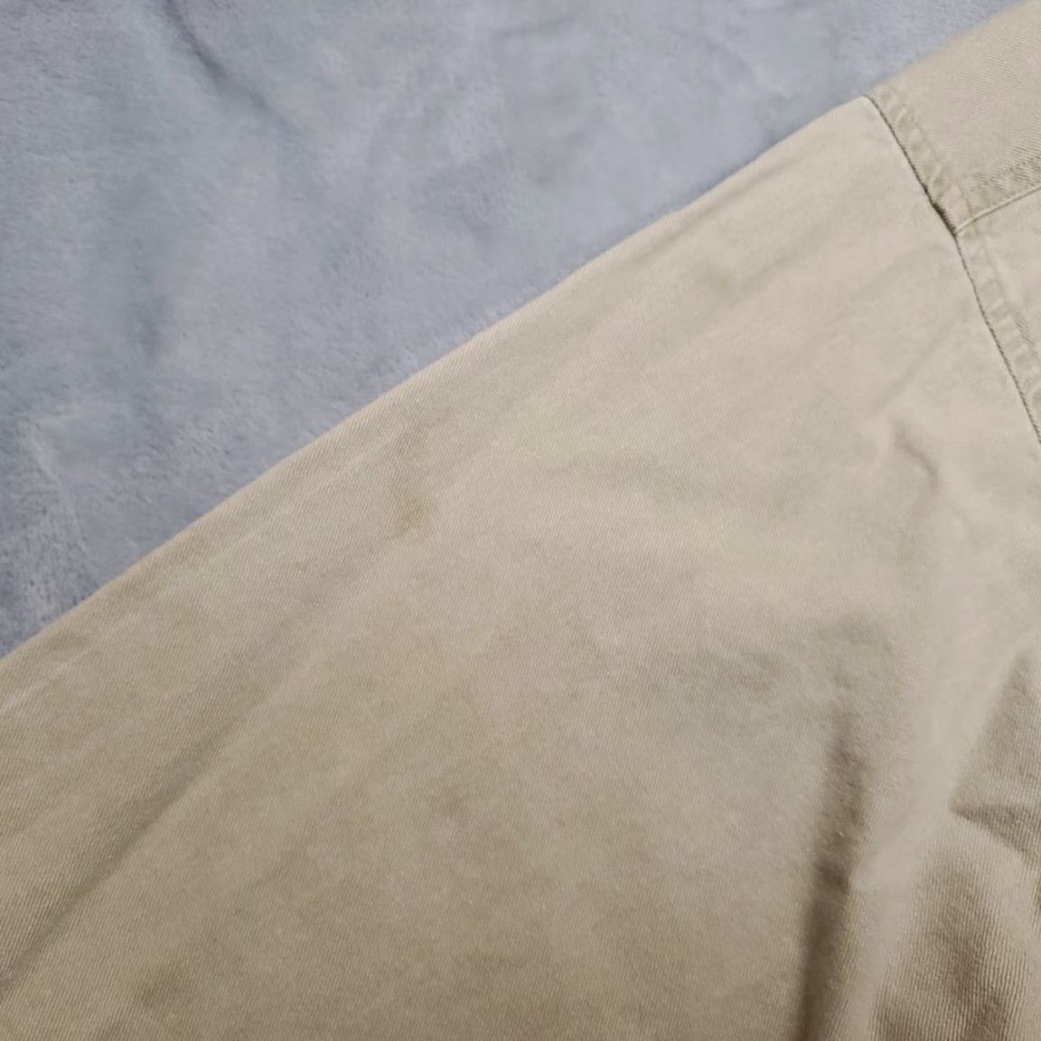 Coldwater Creek VINTAGE Nike Shirt Men L Beige Twill Long Sleeve Eagle Western Native Made in USA Size US L / EU 52-54 / 3 - 4 Thumbnail