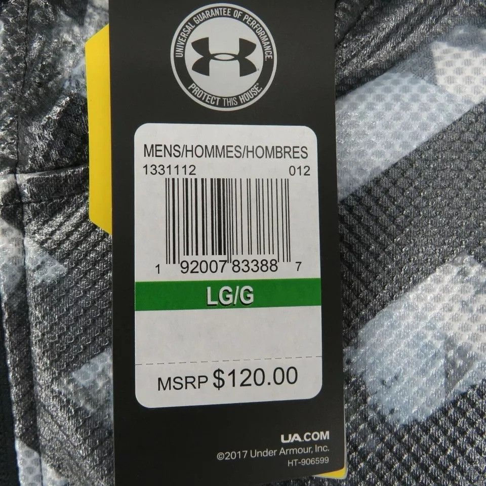 Under Armour Under Armour Mens Gray Hooded Windbreaker Jacket L NWT $120 Size US L / EU 52-54 / 3 - 4 Thumbnail