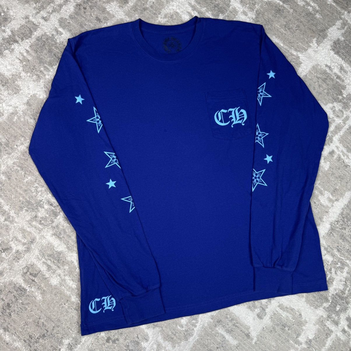 Chrome Hearts Stars logo long sleeve tee shirt Size US XL / EU 56 / 4 - 7 Thumbnail