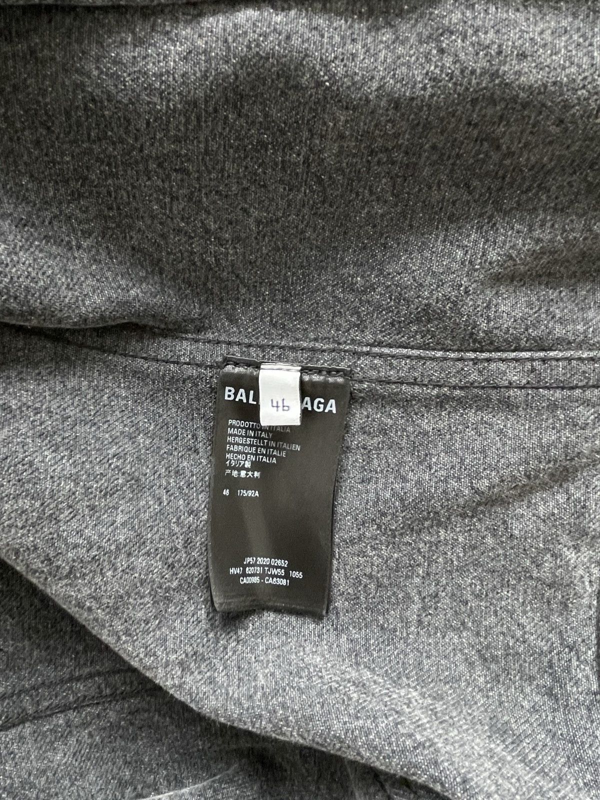 Balenciaga Balenciaga Greg camo trucker denim jacket Size US M / EU 48-50 / 2 - 12 Thumbnail