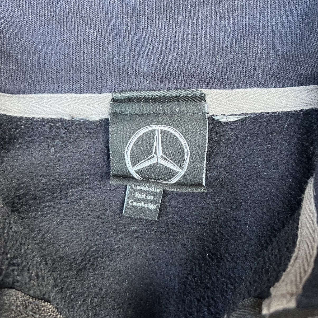 Mercedes-Benz × Vintage 00’s Mercedes Benz Half Zip Sweatshirt Size US XL / EU 56 / 4 - 7 Thumbnail