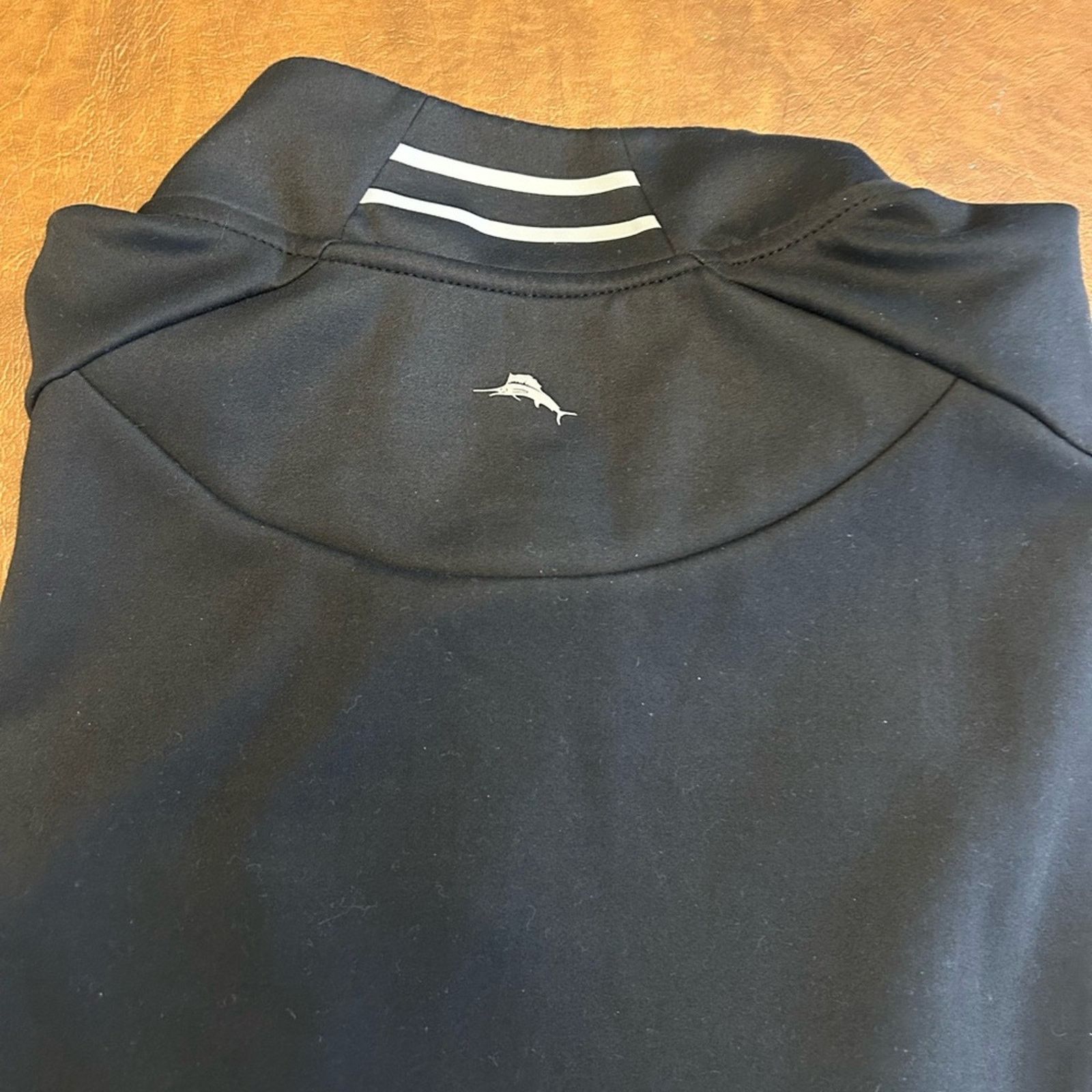 Tommy Bahama Tommy Bahama Black Quarter Zip Island Zone Sweatshirt XXL Size US XXL / EU 58 / 5 - 6 Thumbnail