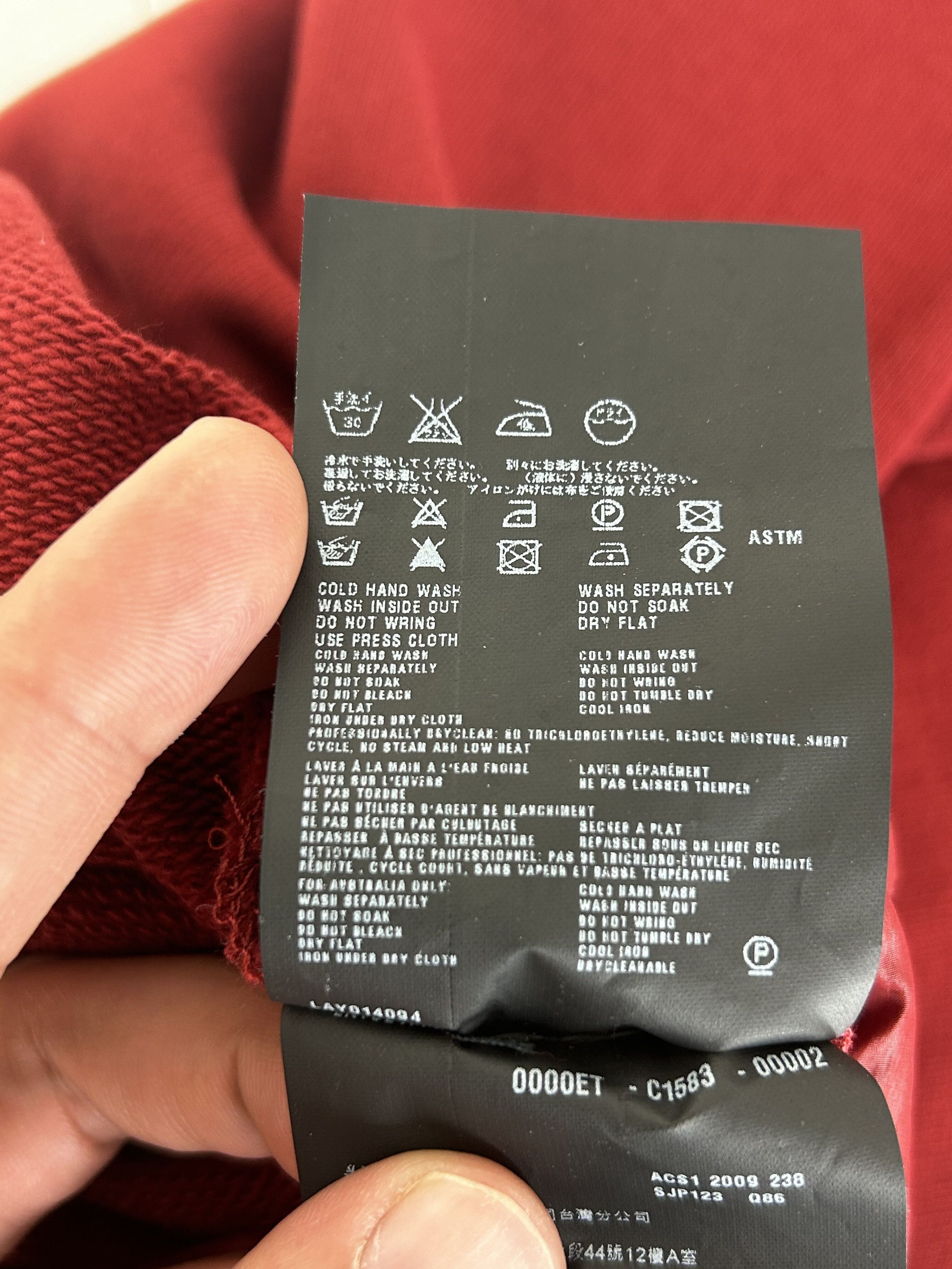 Prada Prada Linea Rossa Red JerseyTrackPantsWith'RED LINE'Branding Size US 30 / EU 46 - 6 Thumbnail
