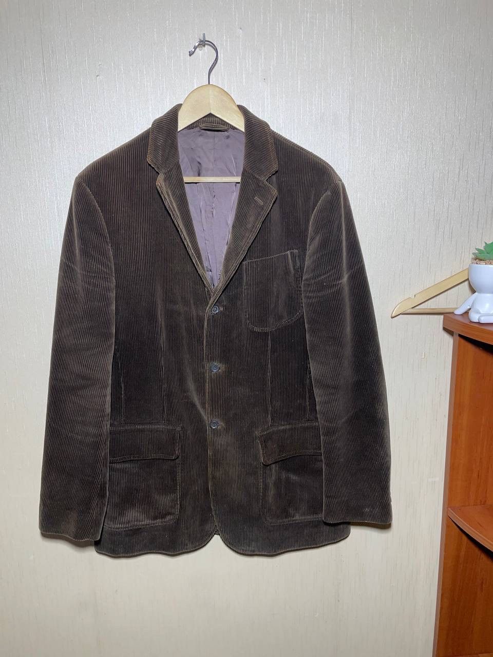 Polo Ralph Lauren × Velvet × Vintage Polo Ralph Lauren Vintage Velvet Blazer Size 48R - 1 Thumbnail