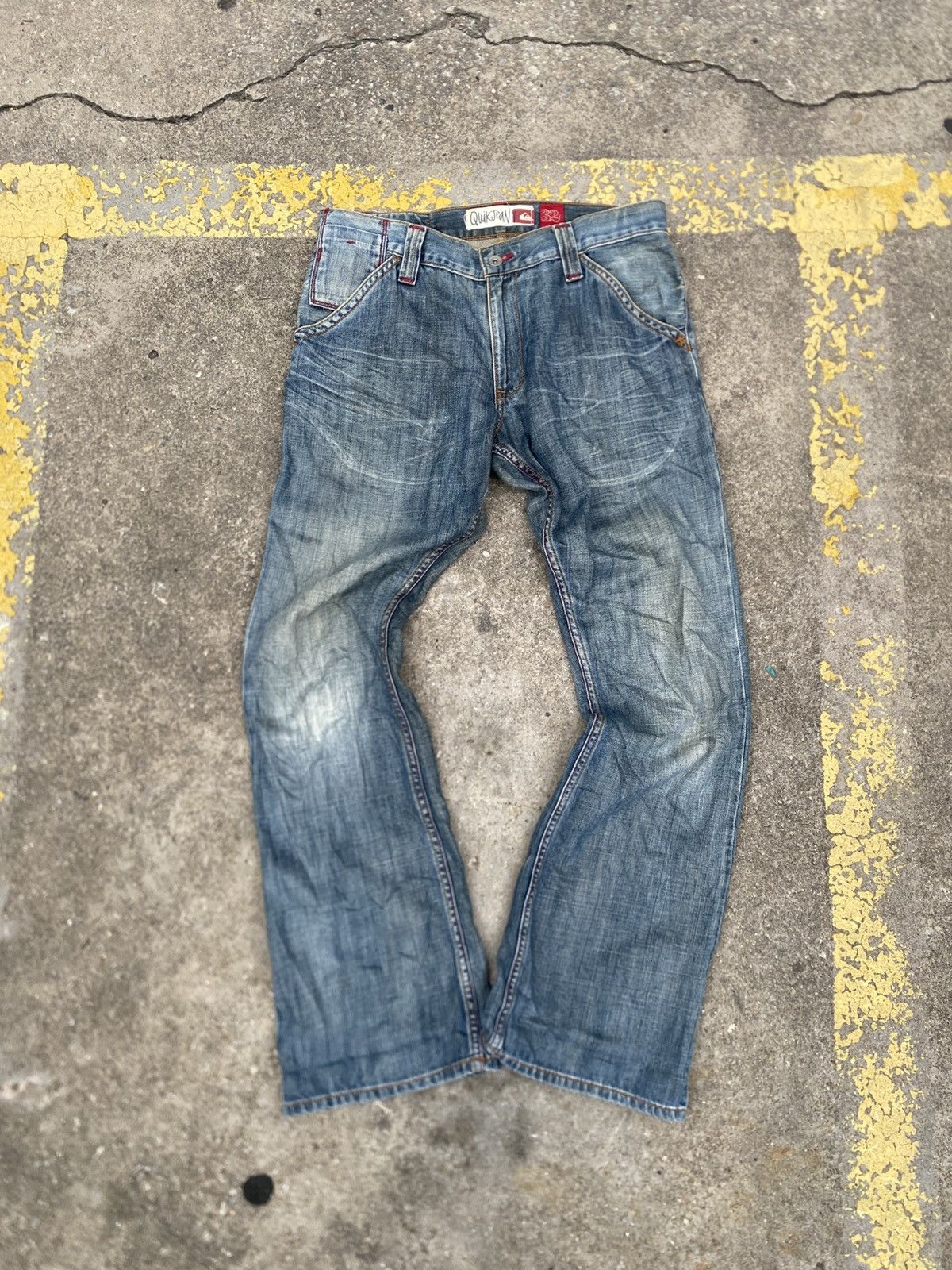 Quiksilver QUICKSILVER BAGGY DENIM Y2K Size US 32 / EU 48 - 1 Thumbnail