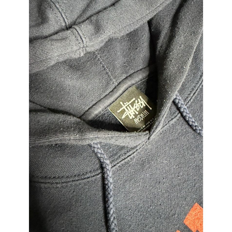 Stussy × Vintage Vintage Stussy State of Mind 1980 Hoodie Size US M / EU 48-50 / 2 - 7 Thumbnail