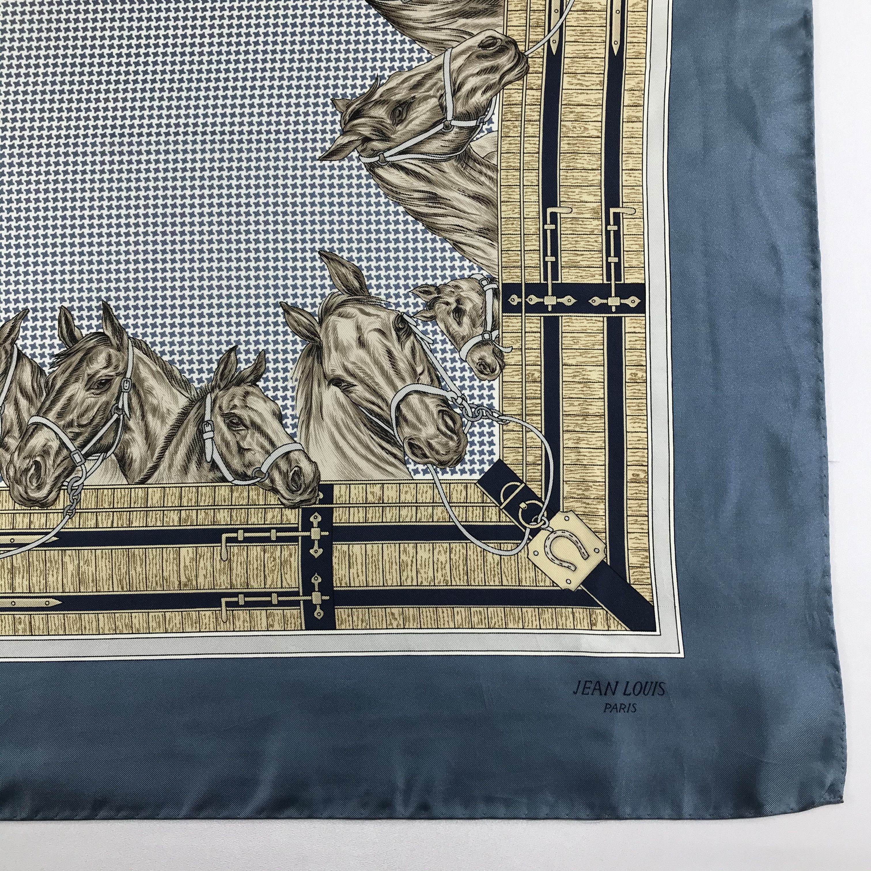 Vintage Vintage Jean Louis Silk Scarf Size ONE SIZE - 4 Thumbnail