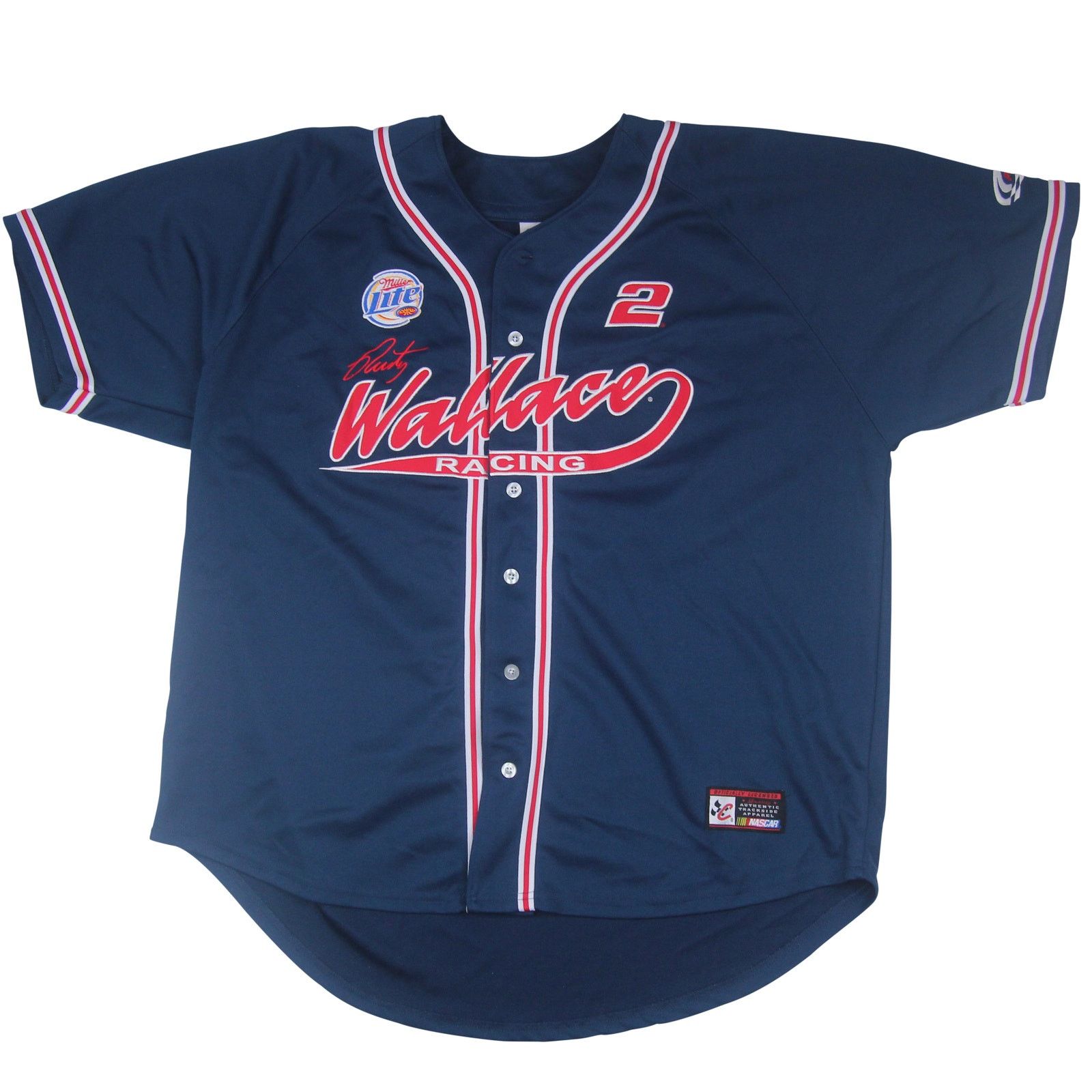Chase Authentics × NASCAR × Vintage Vintage Chase Authentics Rusty Wallace Baseball Jersey Size US XXL / EU 58 / 5 - 1 Thumbnail
