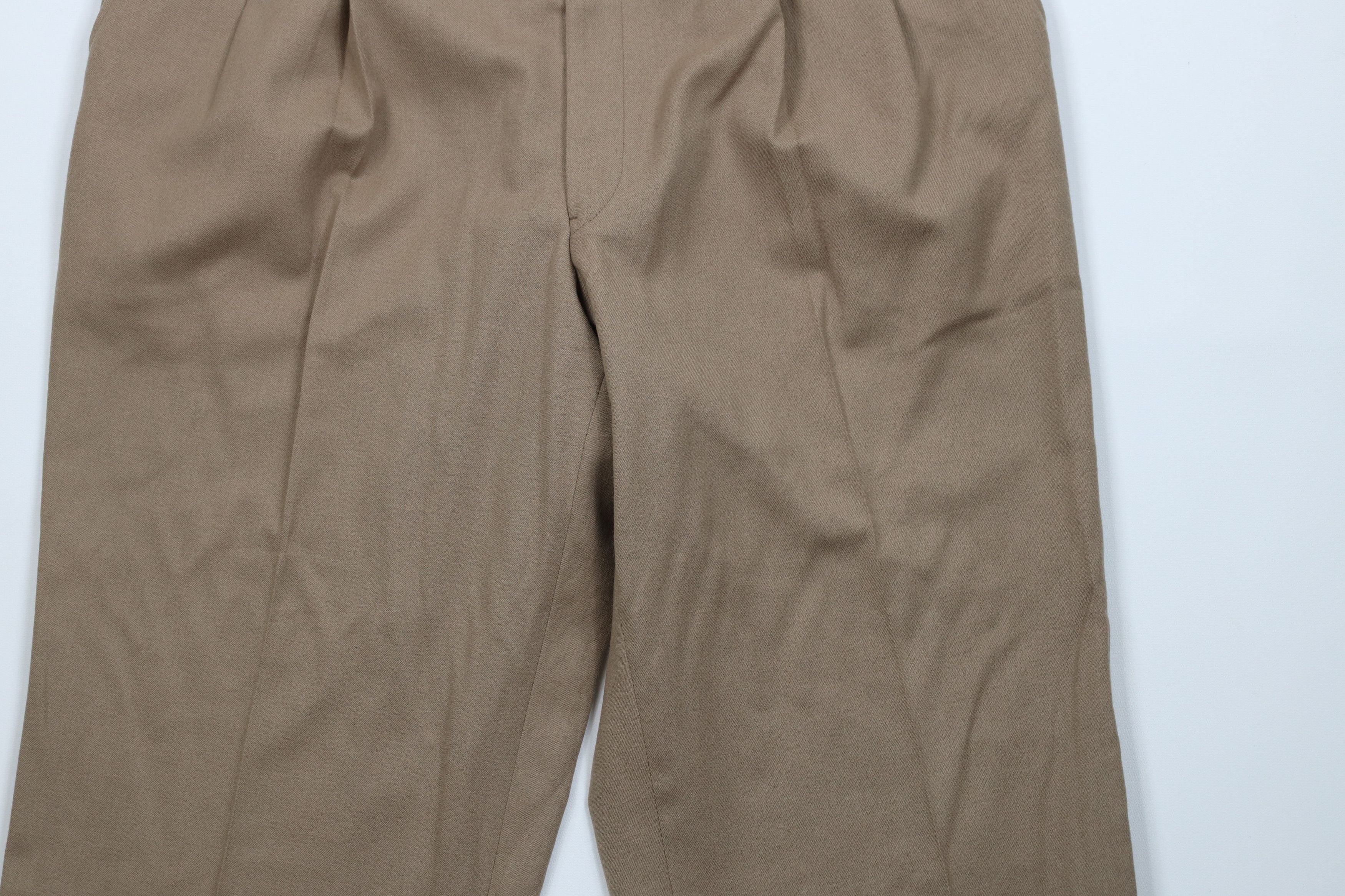 Vintage Vintage 70s 80s Streetwear Knit Wide Leg Chino Pants USA Size US 36 / EU 52 - 3 Thumbnail
