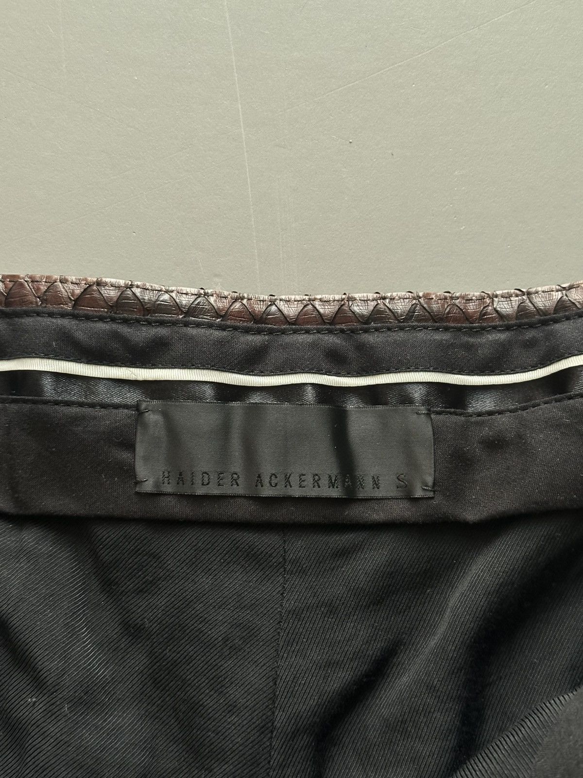 Haider Ackermann 1 of 1 Python Biker Cropped Trousers Size US 30 / EU 46 - 13 Thumbnail