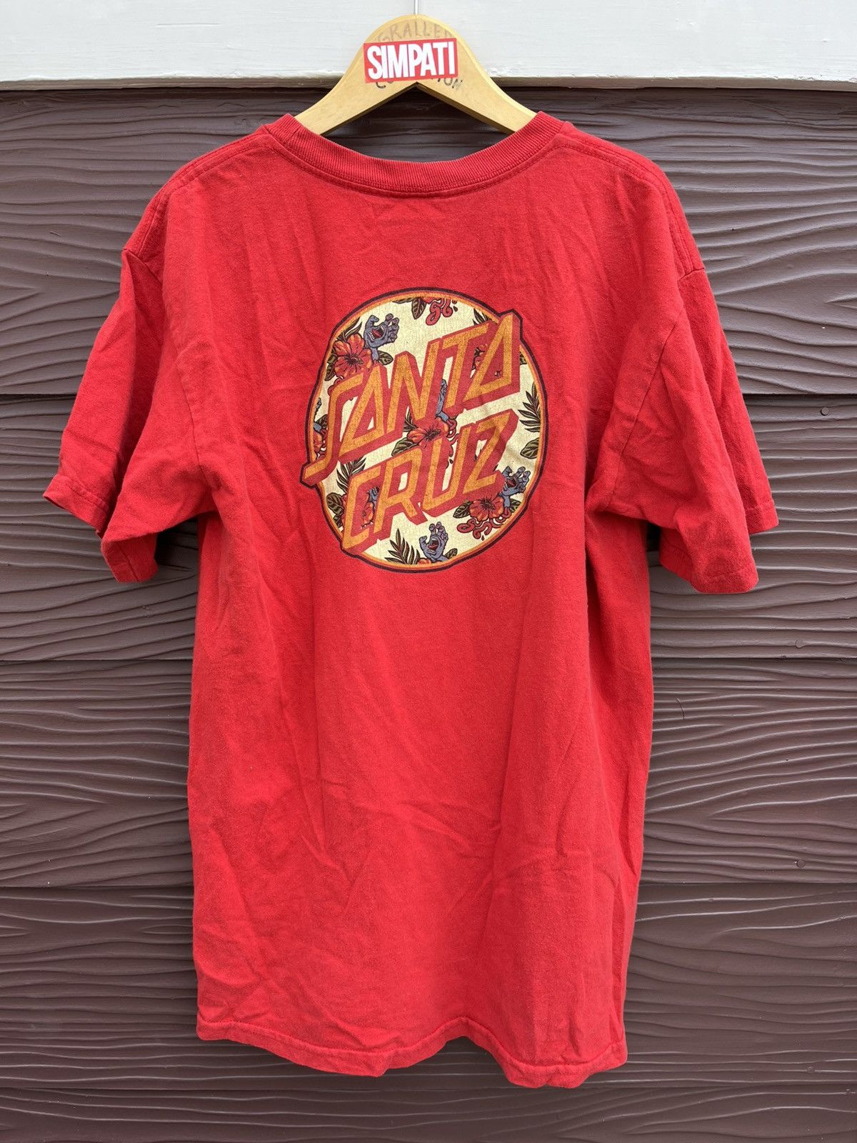 Santa Cruz Skateboards Vintage Santa Cruz Skateboard Built Up t-shirt Size US S / EU 44-46 / 1 - 2 Thumbnail