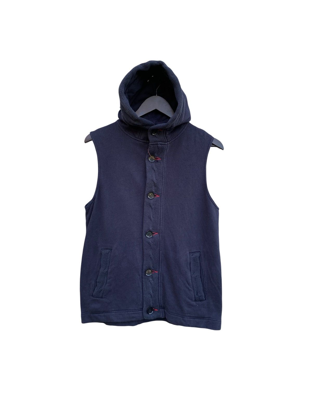 Japanese Brand Gaijin Made Hoodie Sleeveless Made In Japan Size US S / EU 44-46 / 1 - 1 Thumbnail