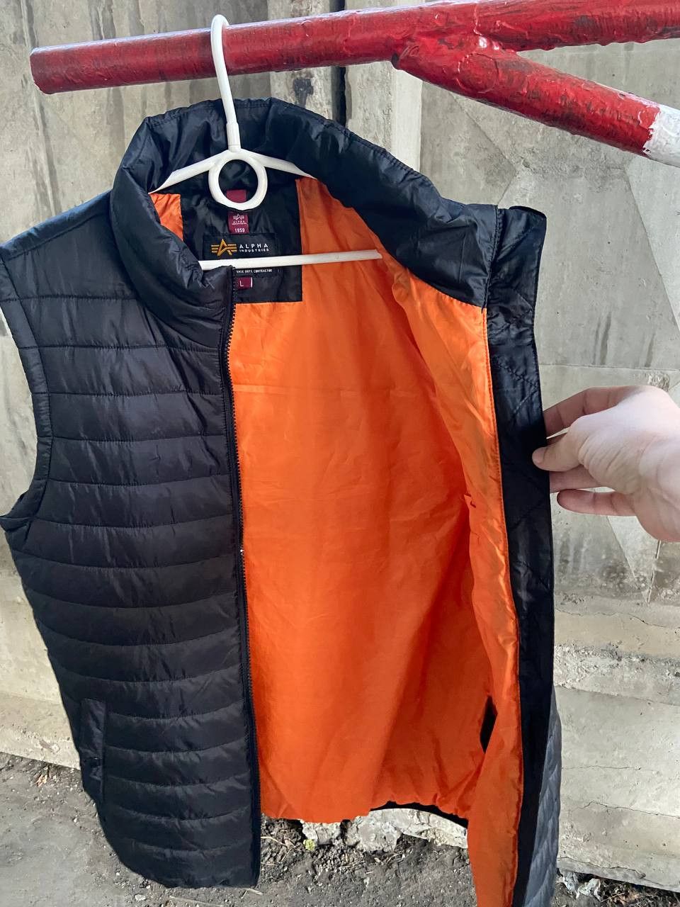 Alpha Industries Alpha Industries vintage Nylon Y2K vest Size US L / EU 52-54 / 3 - 7 Thumbnail