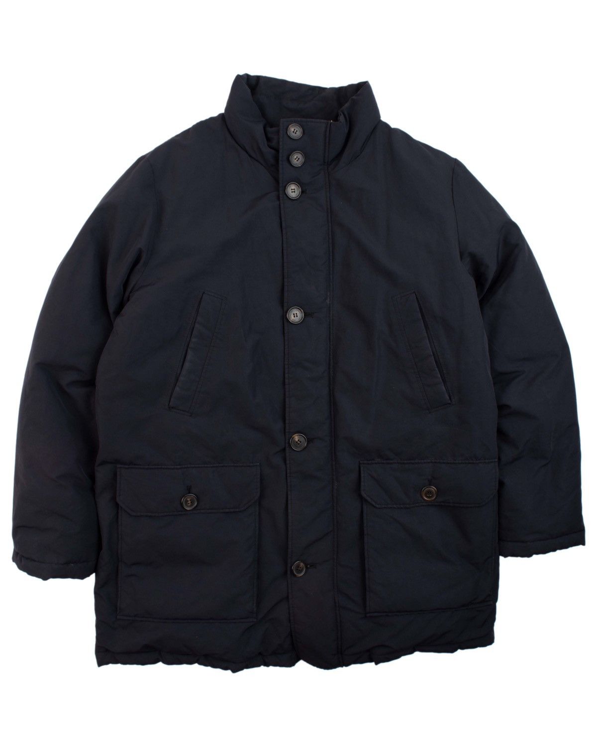 image of Corneliani Id Down Puffer Jacket Size 52/l in Navy, Men's