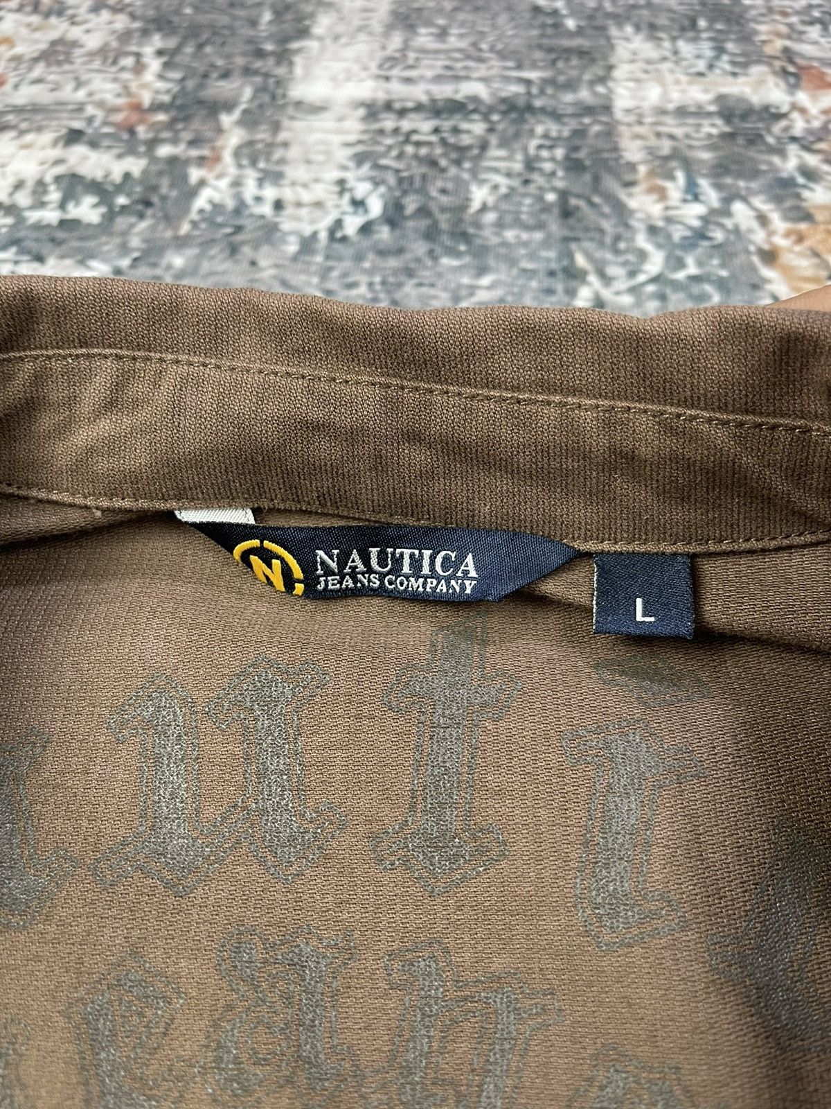 Nautica NAUTICA JEANS UTILITY TRUCKER DENIM JACKET Size US L / EU 52-54 / 3 - 11 Thumbnail