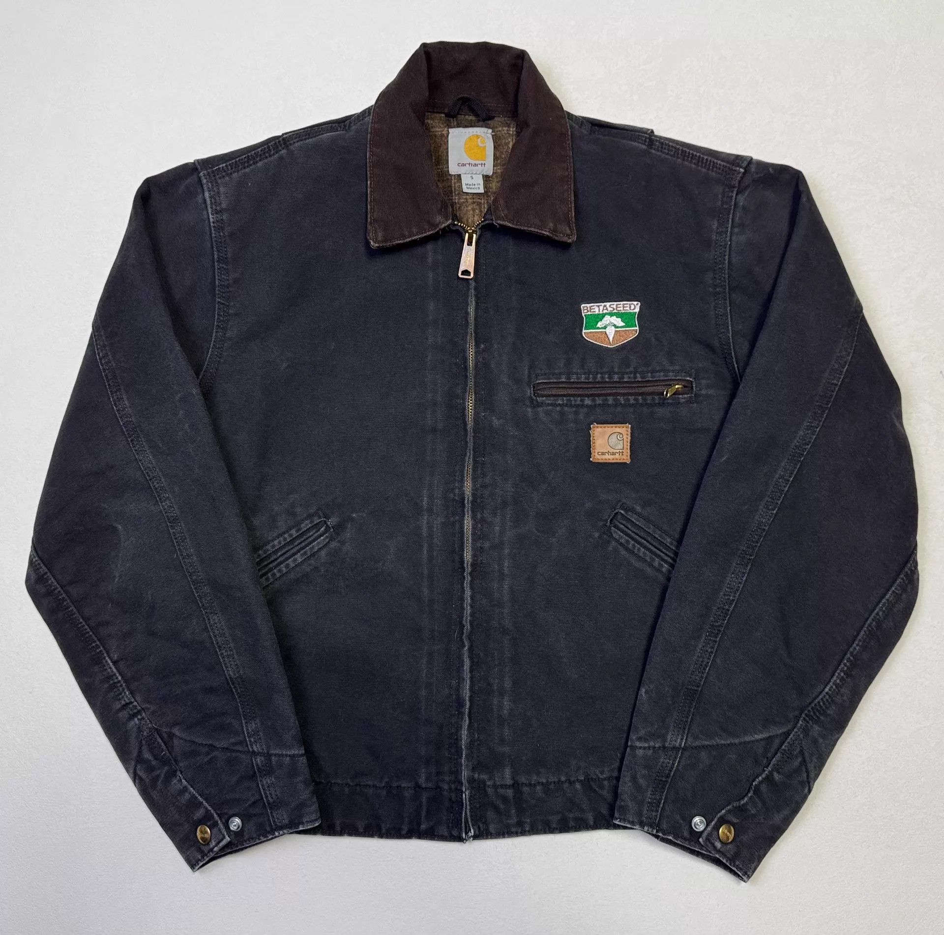Carhartt Vintage Carhartt J97 Detroit Jacket Black S Size US S / EU 44-46 / 1 - 2 Thumbnail