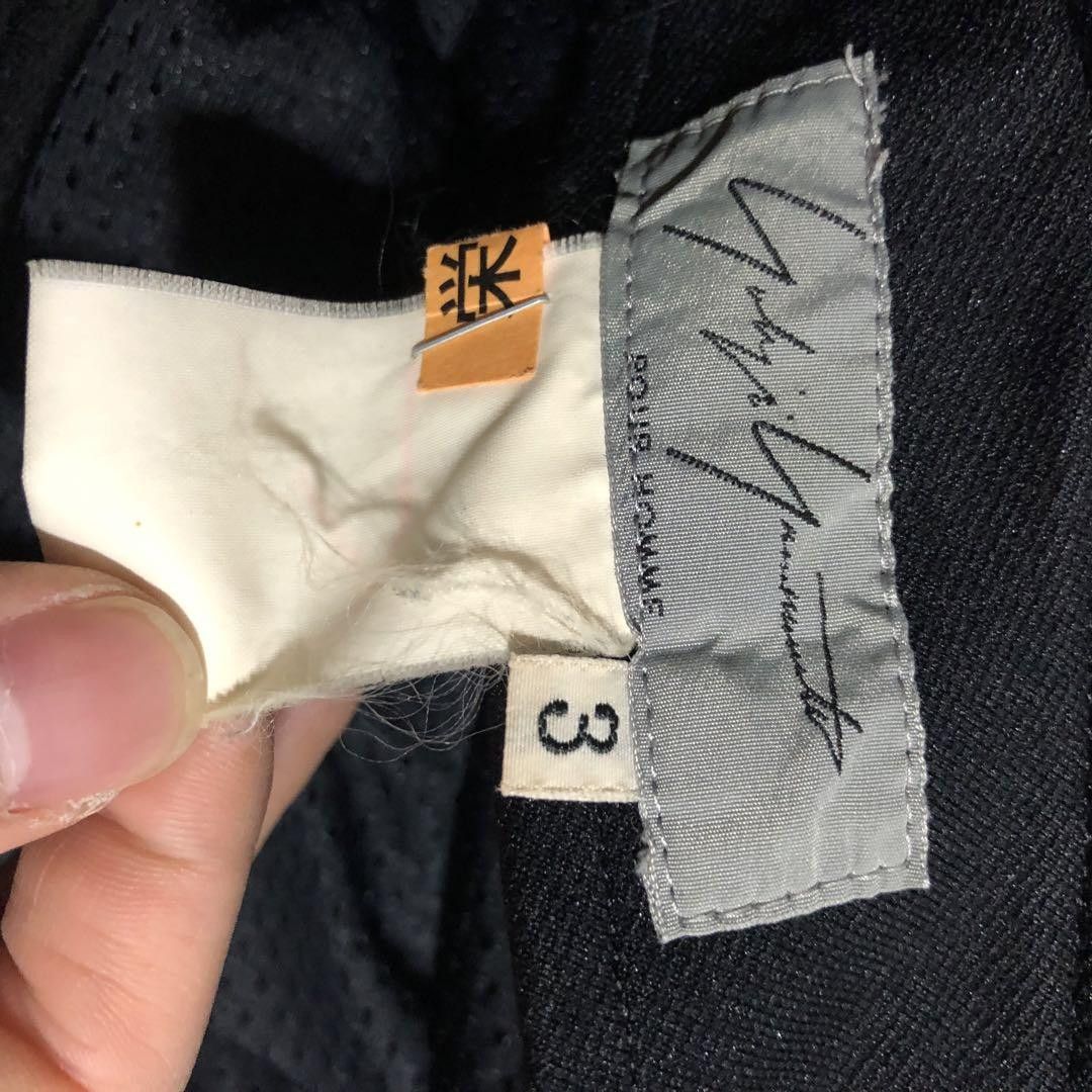 Yohji Yamamoto yohji yamamoto pour homme/jersey track pants Size US 34 / EU 50 - 8 Thumbnail