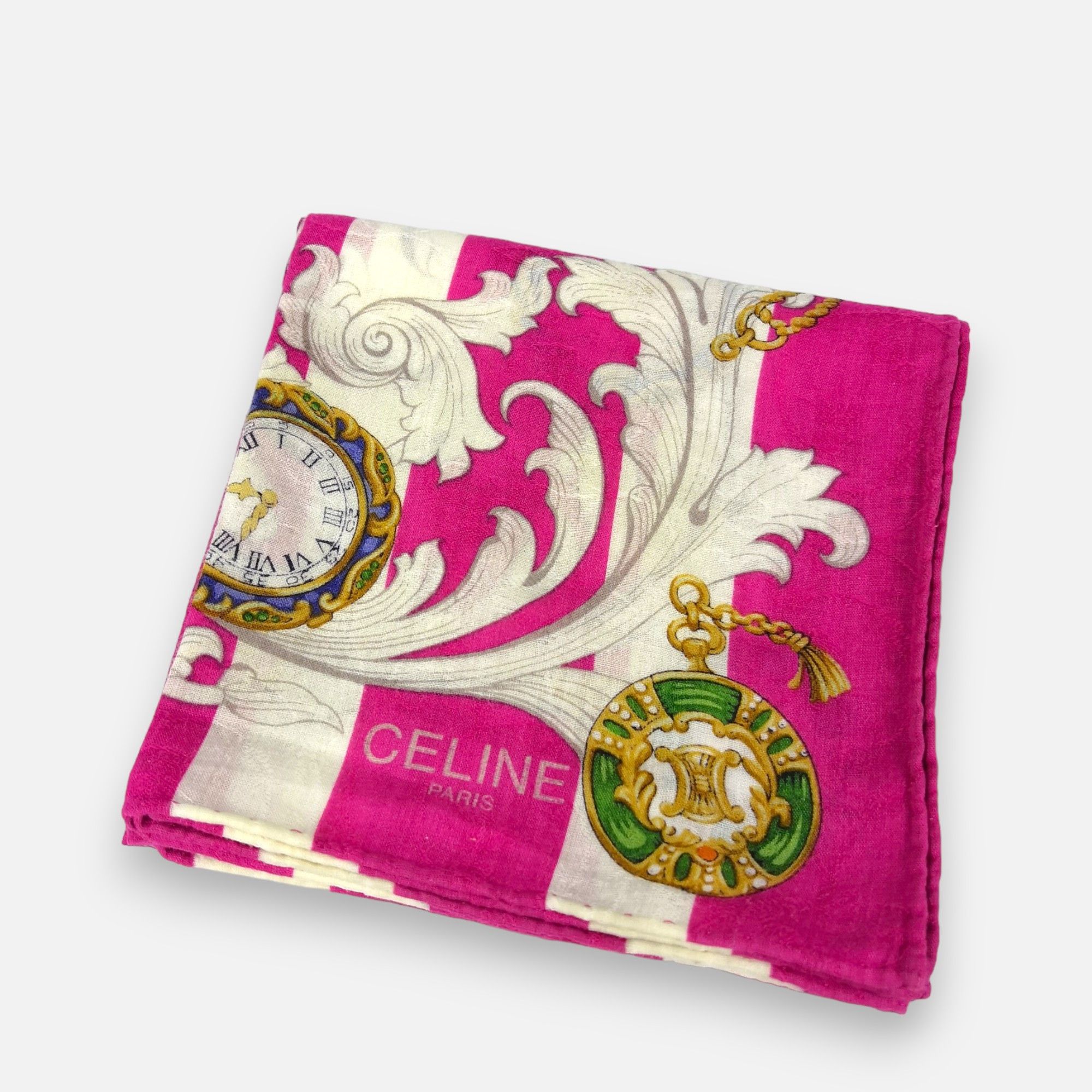 Celine × Vintage Vintage Celine Handkerchief Neckerchief Bandana Size ONE SIZE - 4 Thumbnail