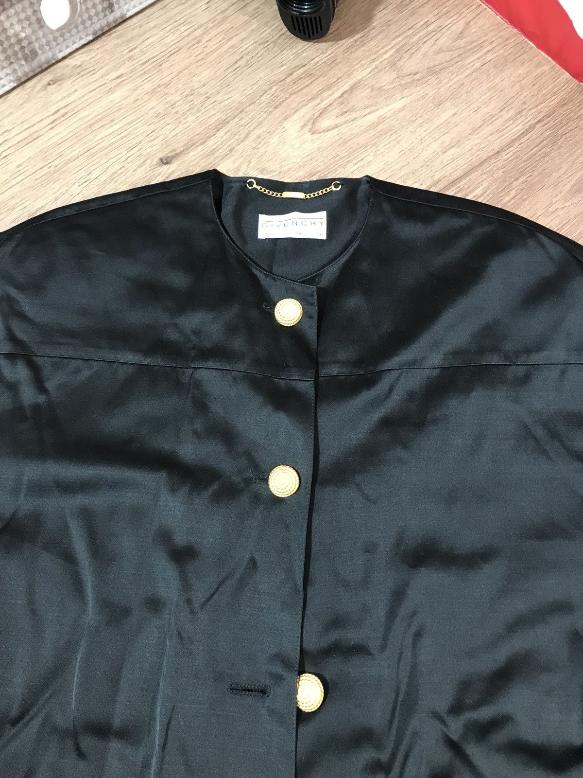 Givenchy Vintage Givenchy Rare Golden Button Blazer Cardigan Jacket Size L / US 10 / IT 46 - 3 Thumbnail