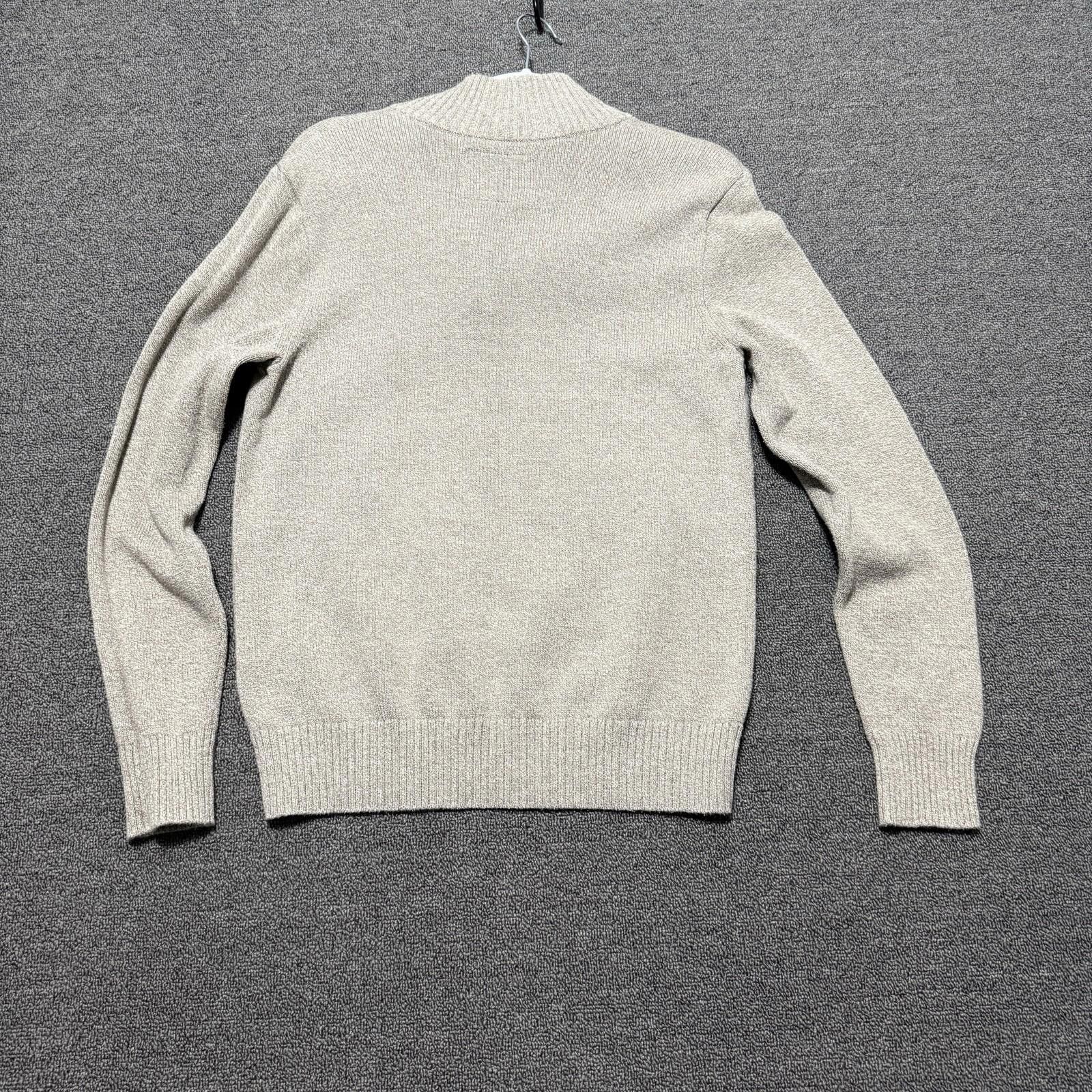 American Eagle Outfitters Y2K American Eagle Men M Tan Sweater 1/4Zip Preppy IvyLeague Size US M / EU 48-50 / 2 - 2 Thumbnail