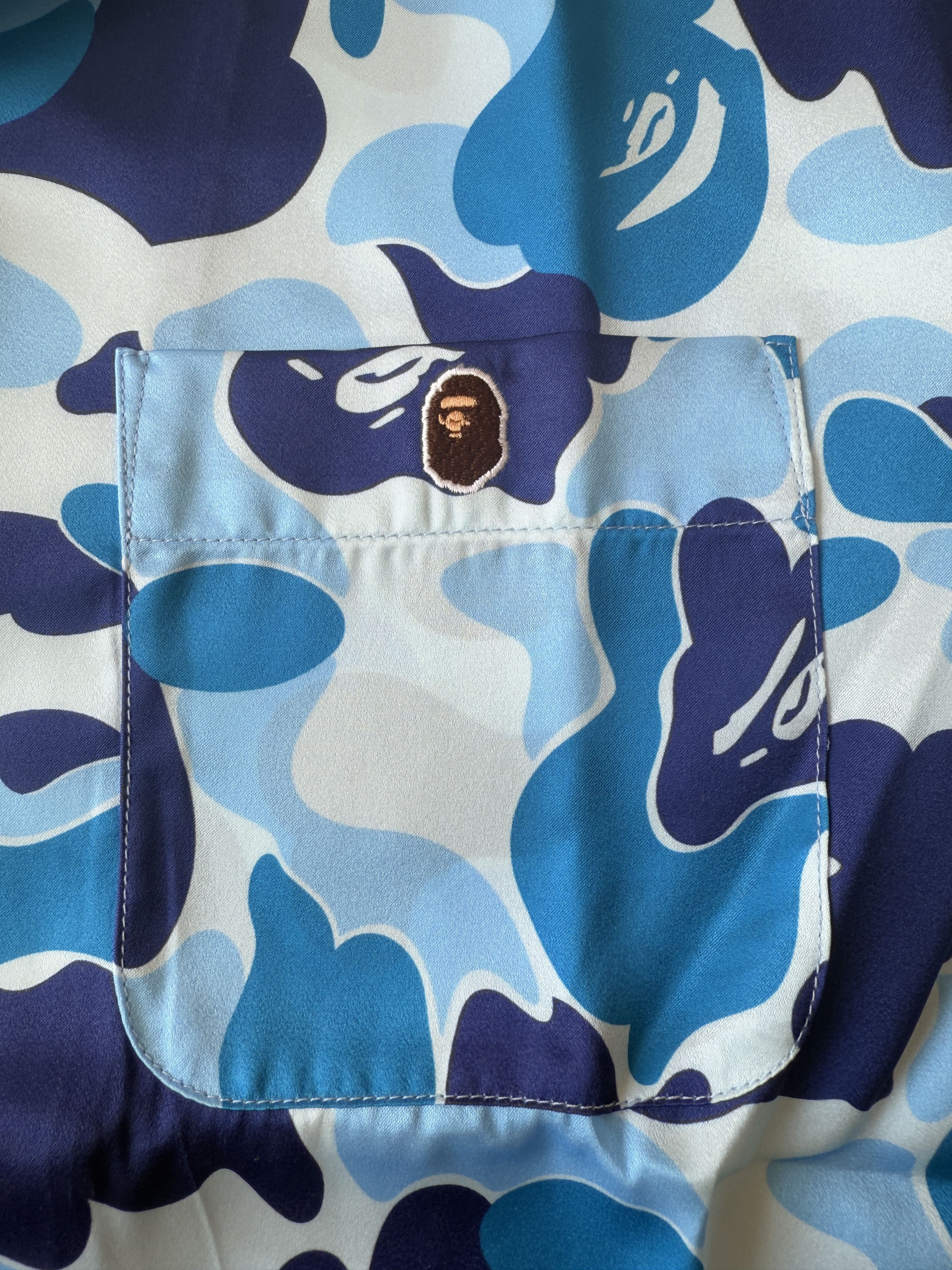 Bape BAPE ABC CAMO OPEN COLLAR SS SHIRTS (SS25) Size US M / EU 48-50 / 2 - 5 Thumbnail