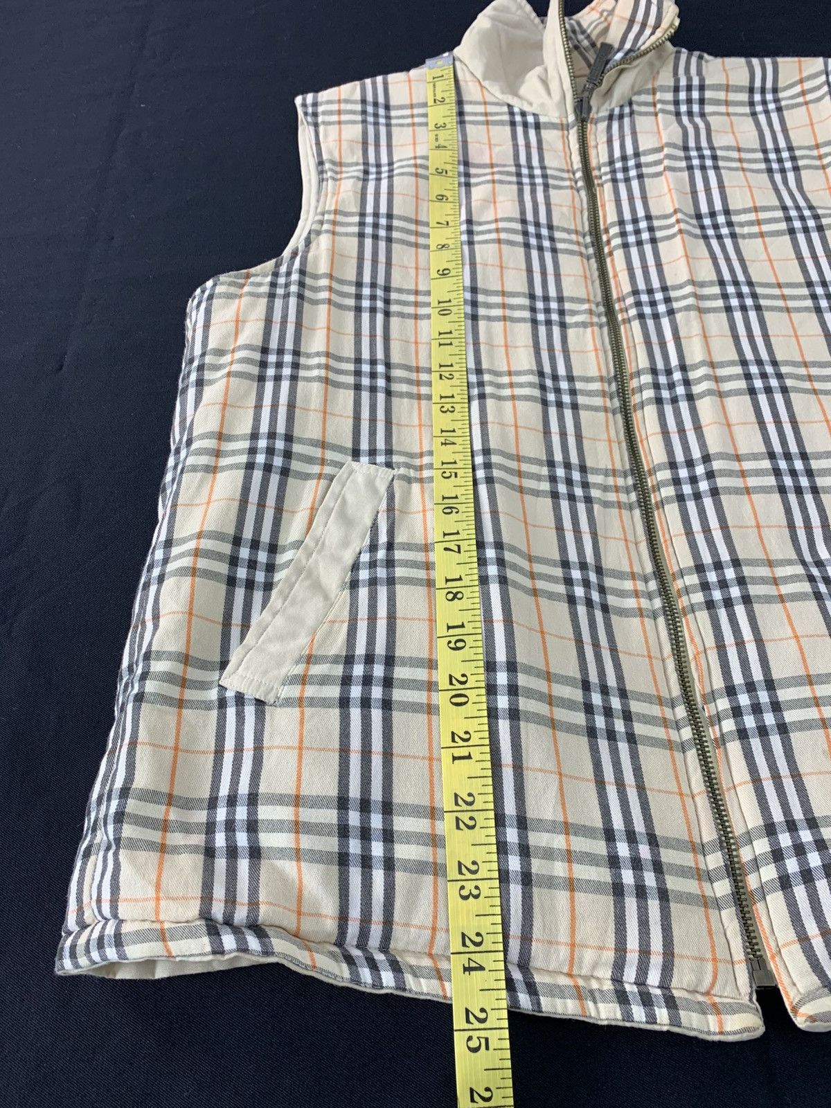 Burberry Vintage Burberry Of London Plaid Checked Monogram Waistcoat Size US M / EU 48-50 / 2 - 9 Thumbnail