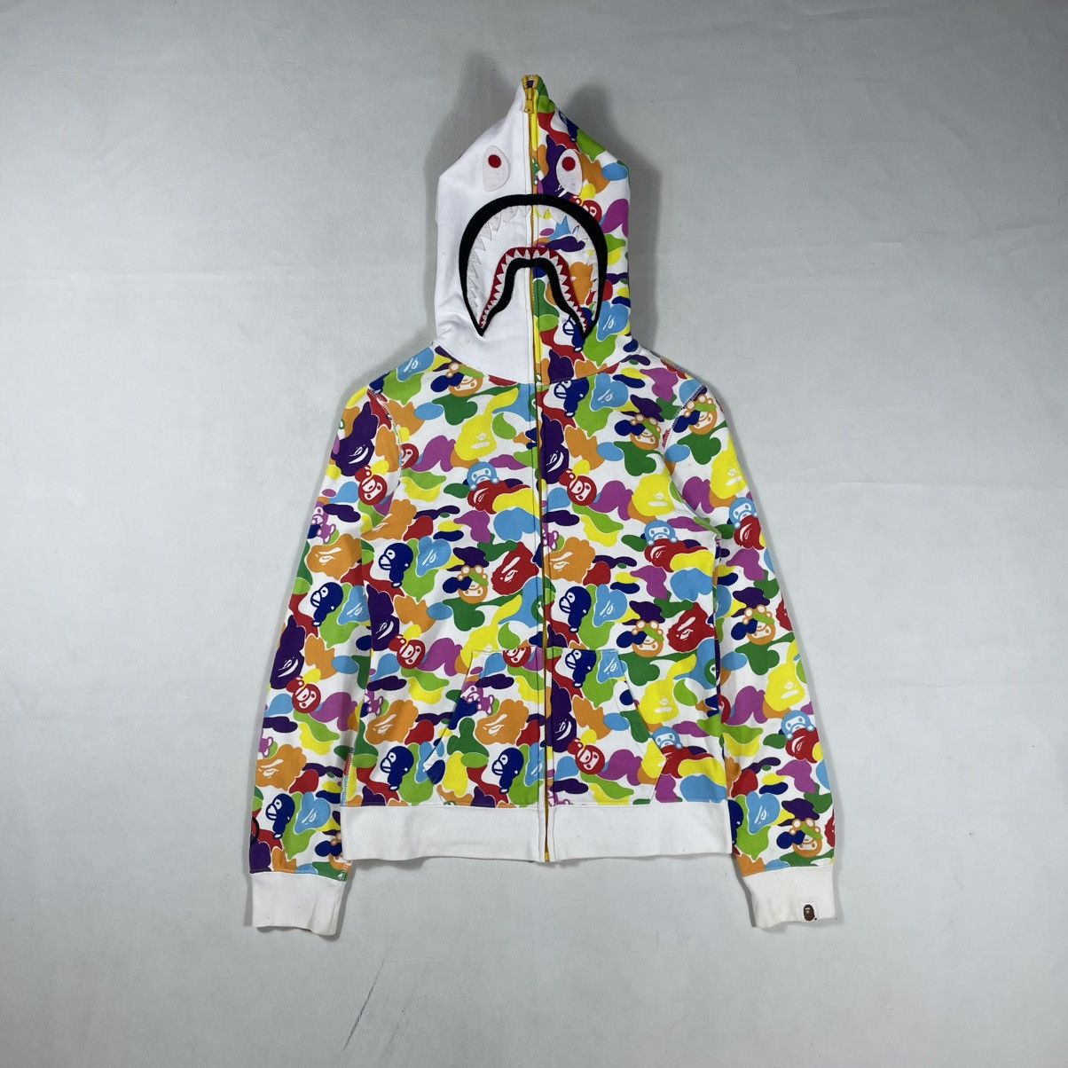 BAPE BABY MILO MULTI COLOR CAMO BAPE SHARK