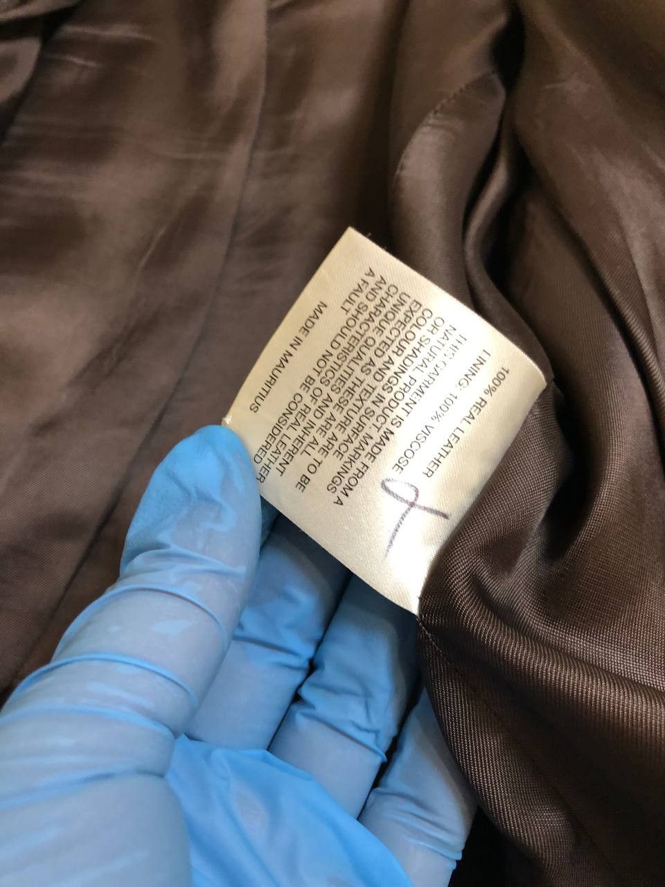 Karen Millen Perfectly Tailored Karen Millen Leather Jacket, Size M / US 6-8 / IT 42-44 - 12 Thumbnail