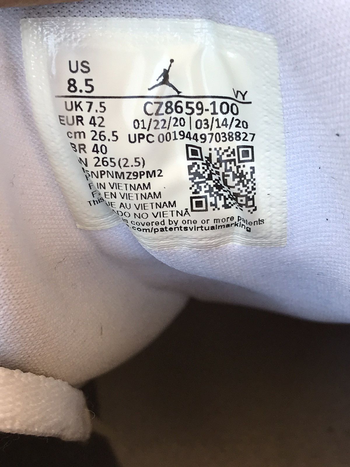 Jordan Brand Air Jordan 1 SE Low Nothing But Net Size 8.5 Size US 8.5 / EU 41-42 - 7 Thumbnail