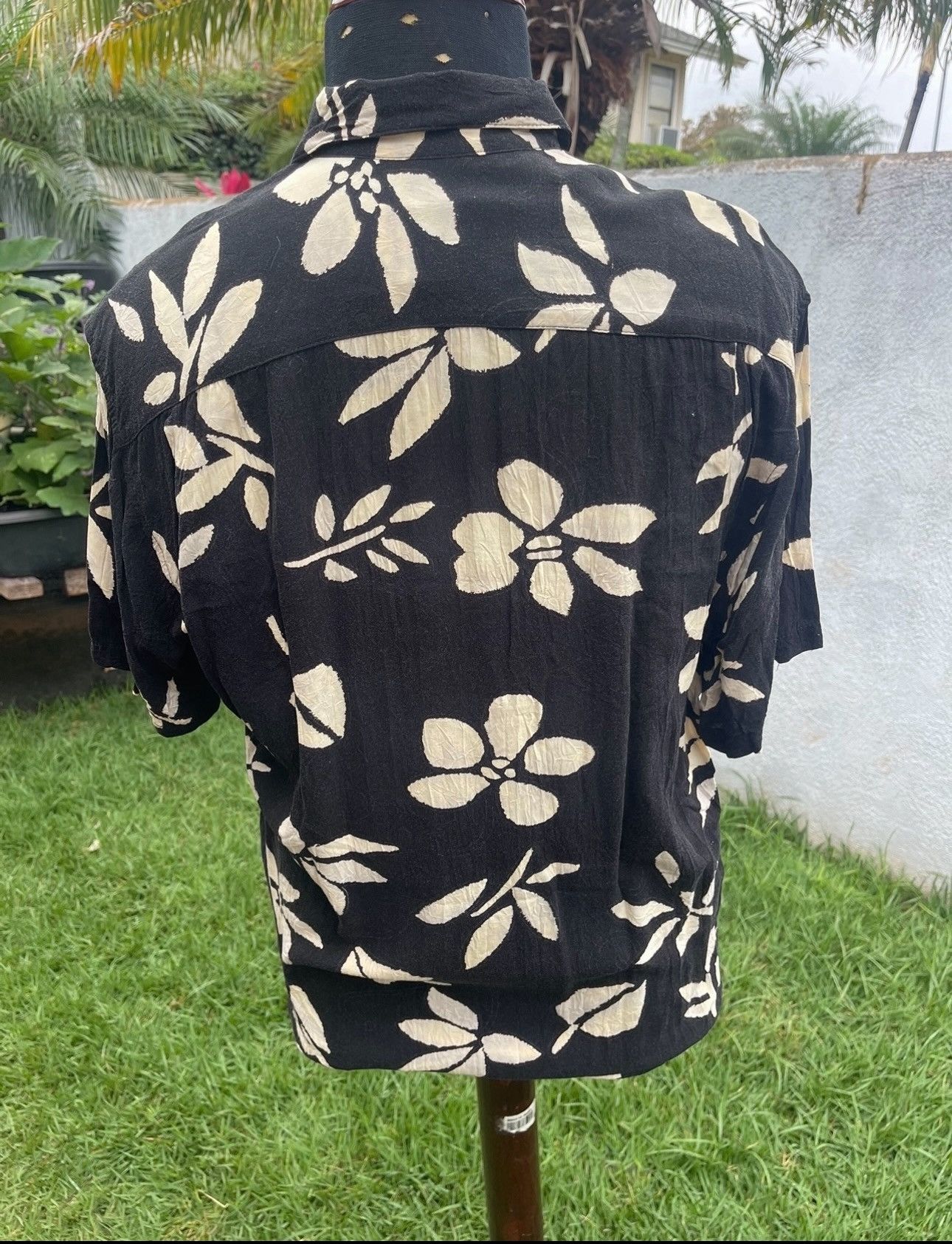 Jams World PreOwned Jams World Hawaiian Print Black/Beige Men's Small Size US S / EU 44-46 / 1 - 2 Thumbnail
