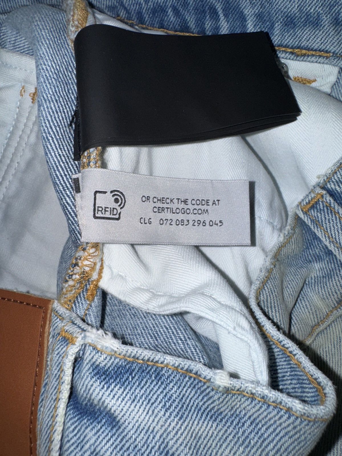 Palm Angels Palm Angels Hunter Carrot Denim Size US 34 / EU 50 - 4 Thumbnail