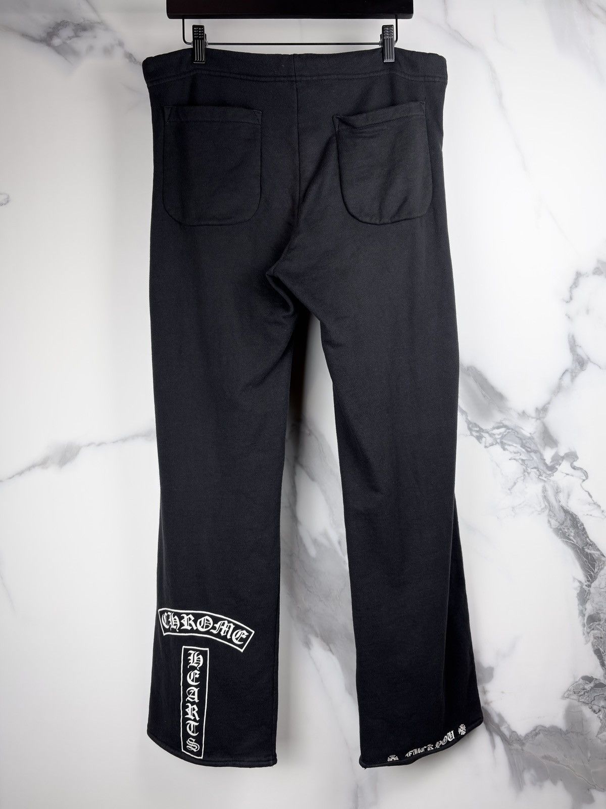 Chrome Hearts Chrome Hearts Vintage Soap T Bar Horseshoe Logo Sweatpants Size US 32 / EU 48 - 2 Thumbnail