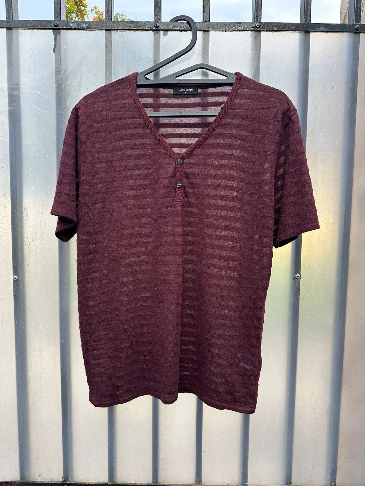 Japanese Brand Japanese archive Vkei Sheer T-shirt Rick Owens Style Size US M / EU 48-50 / 2 - 2 Thumbnail