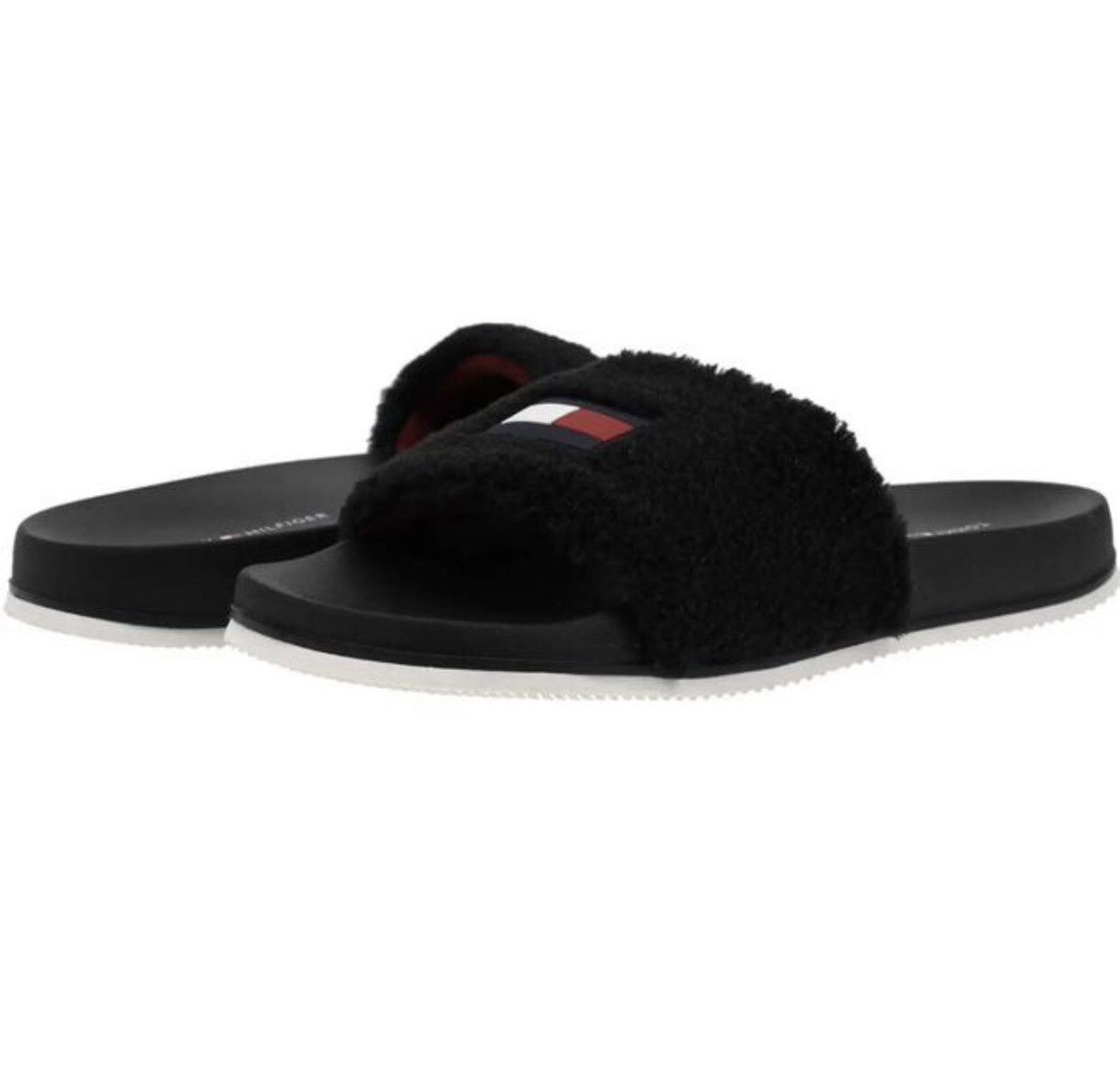image of Tommy Hilfiger Slip-Ons Shoes in Black, Women's (Size 6)